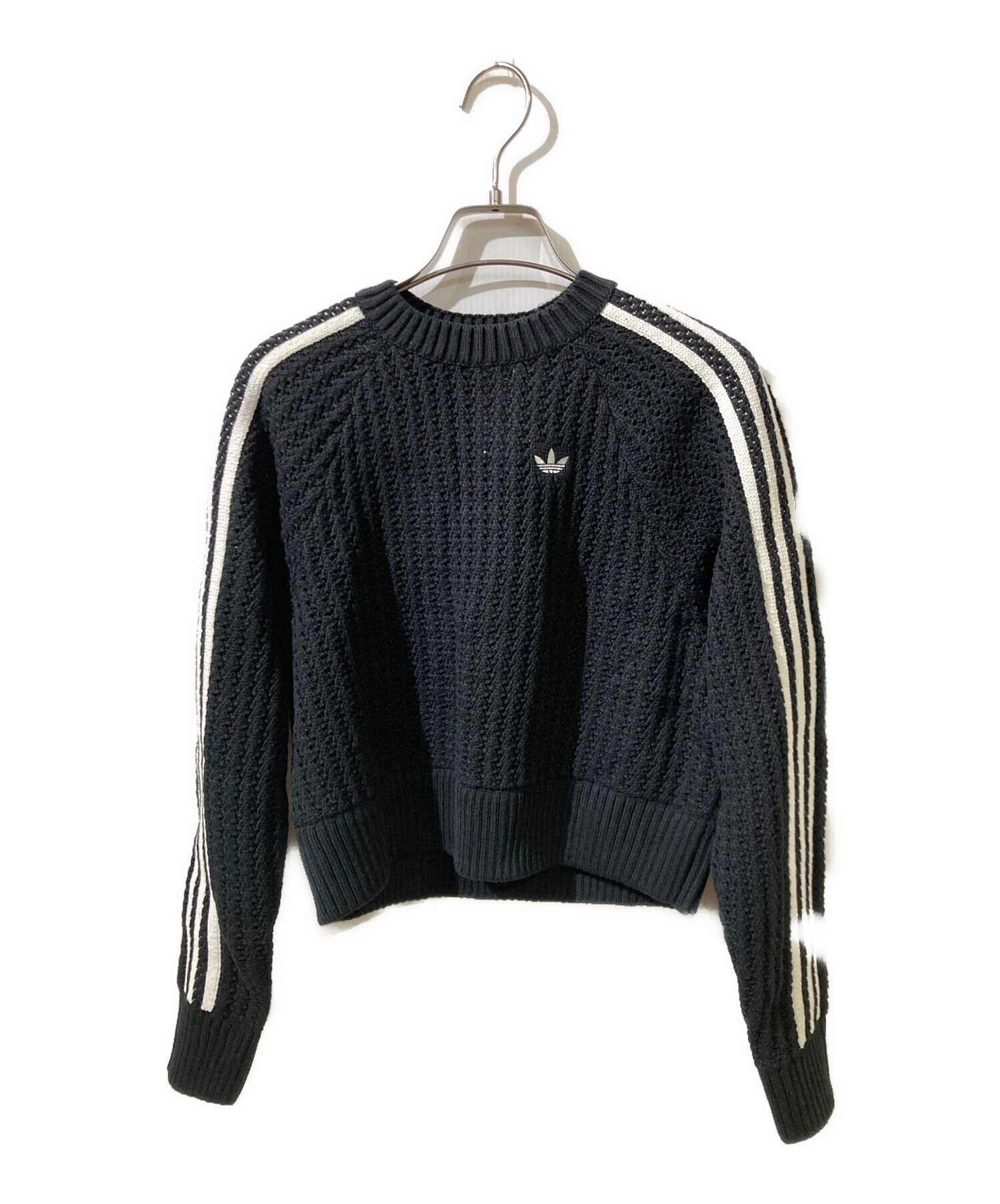 中古・古着通販】adidas (アディダス) アディカラー ニット クルー 