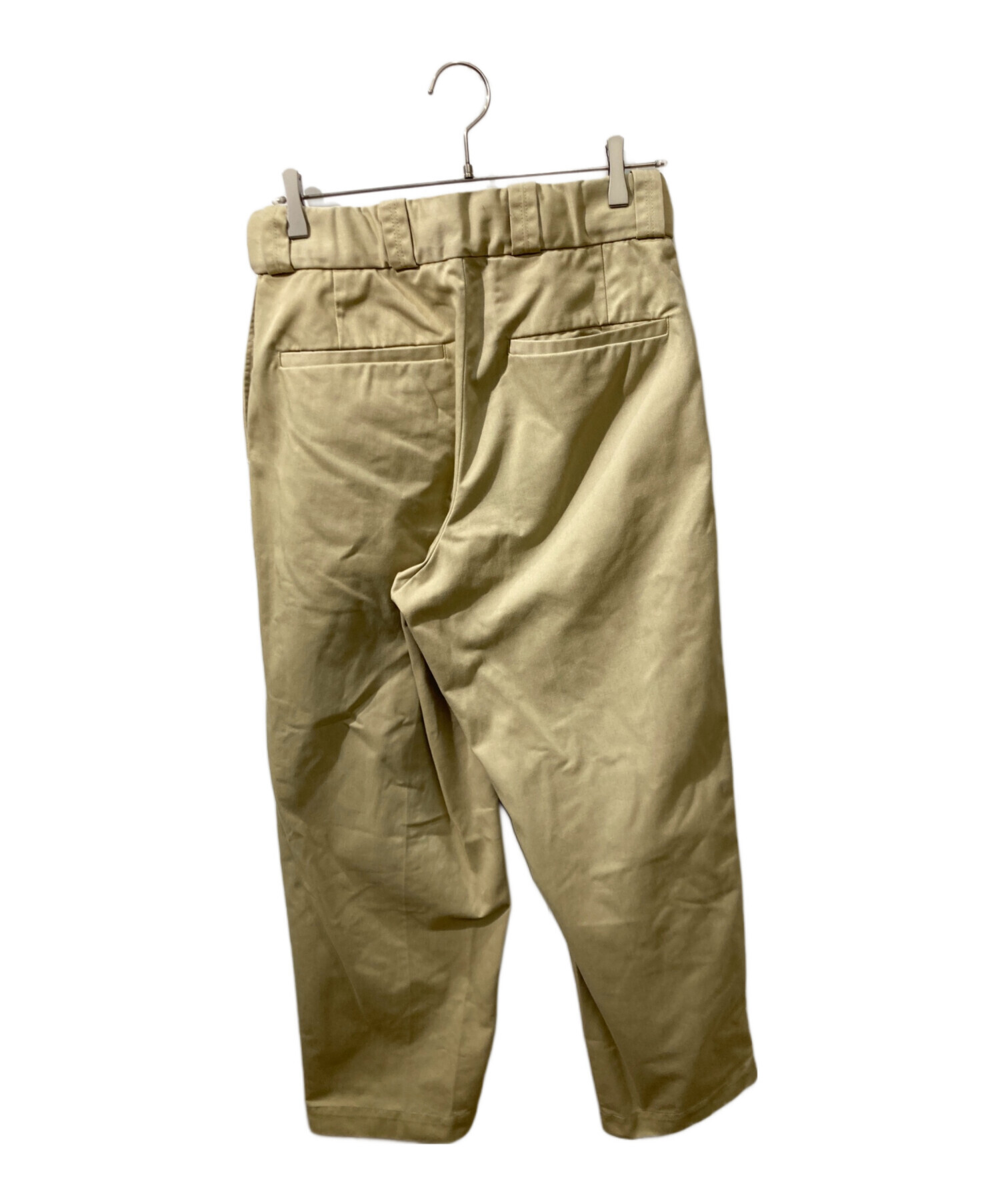 中古・古着通販】CAHLUMN (カウラム) TC Twill 1 Tuck Pants / ツイル