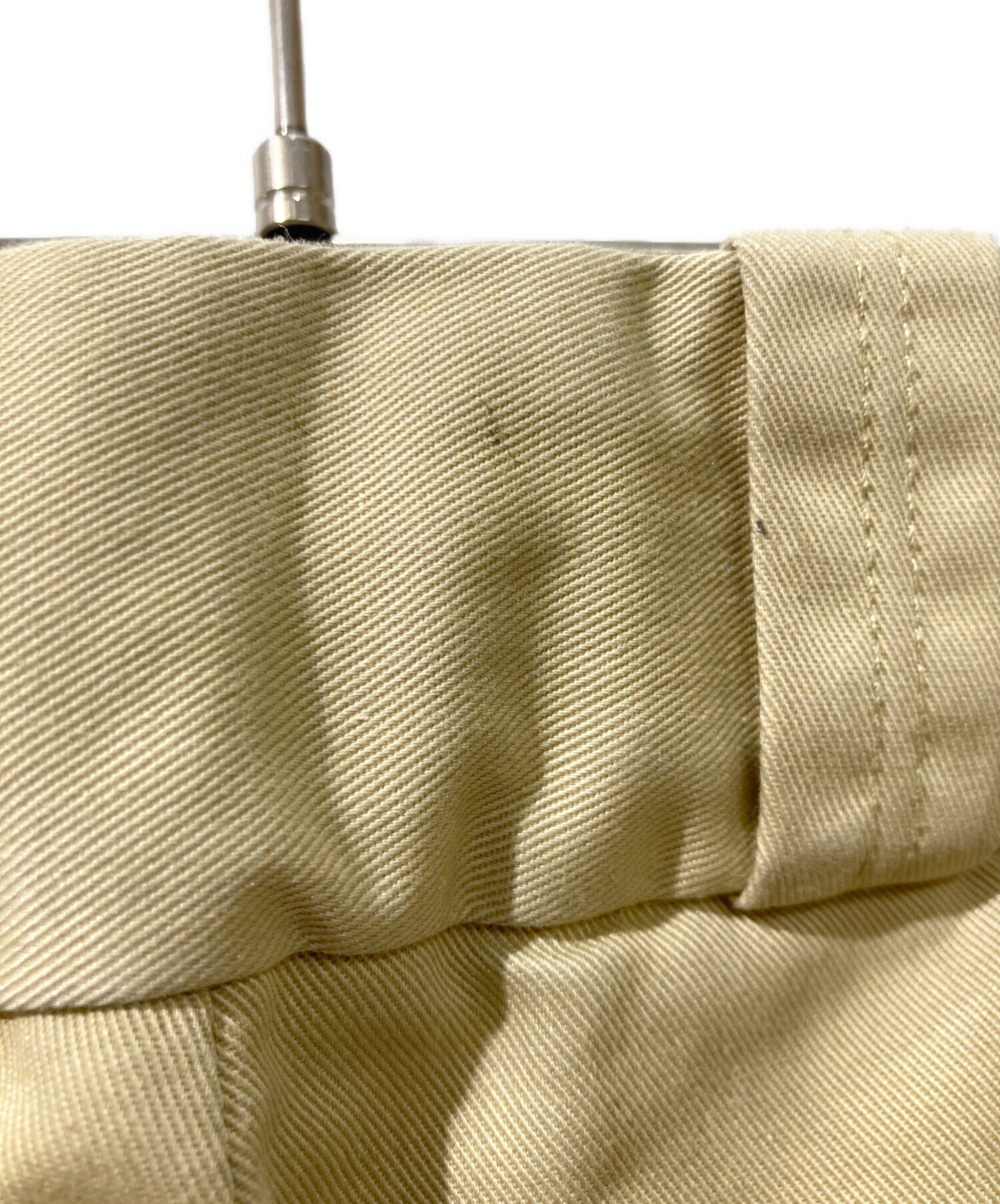 中古・古着通販】CAHLUMN (カウラム) TC Twill 1 Tuck Pants / ツイル