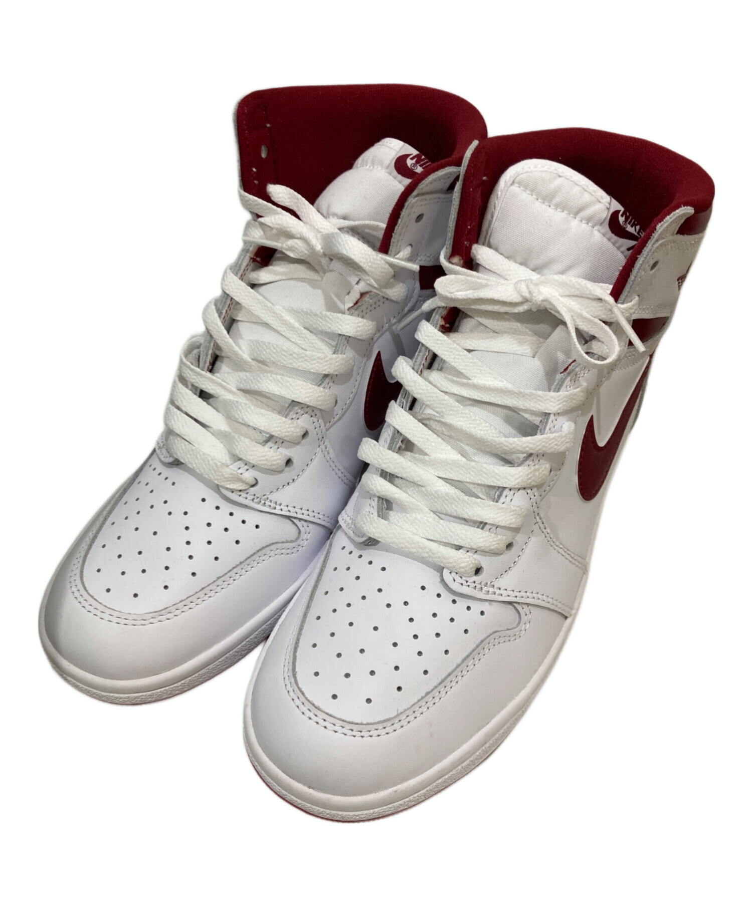 中古・古着通販】NIKE (ナイキ) AIR JORDAN 1 HIGH 85 ホワイト サイズ