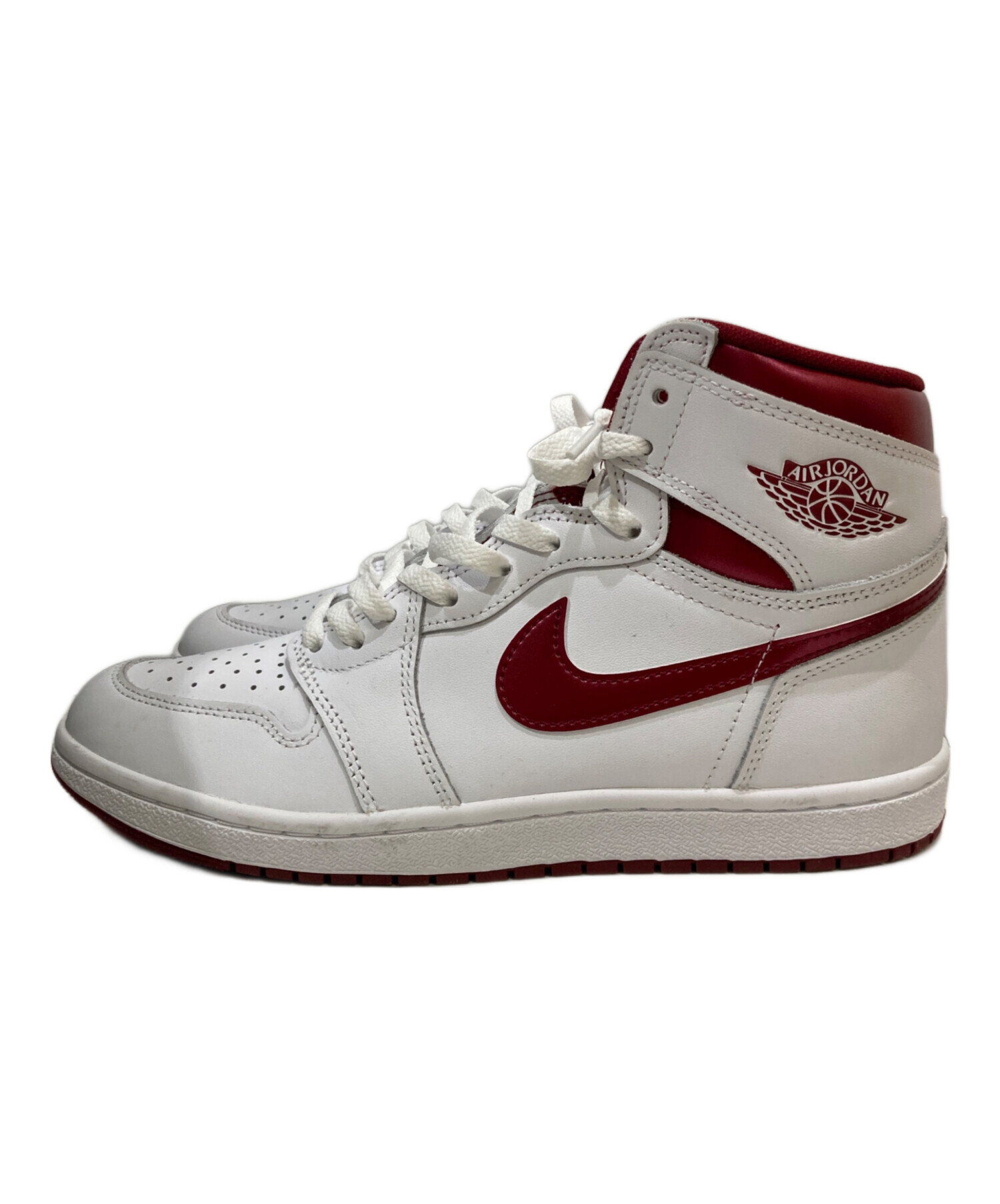 中古・古着通販】NIKE (ナイキ) AIR JORDAN 1 HIGH 85 ホワイト サイズ