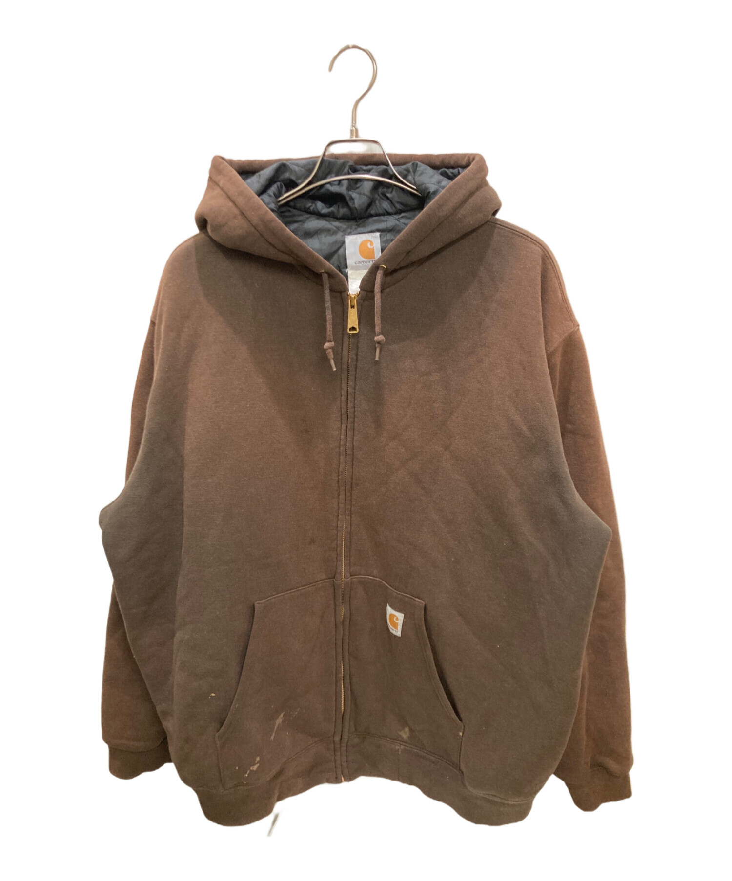 中古・古着通販】CarHartt (カーハート) 古着中綿スウェットパーカー