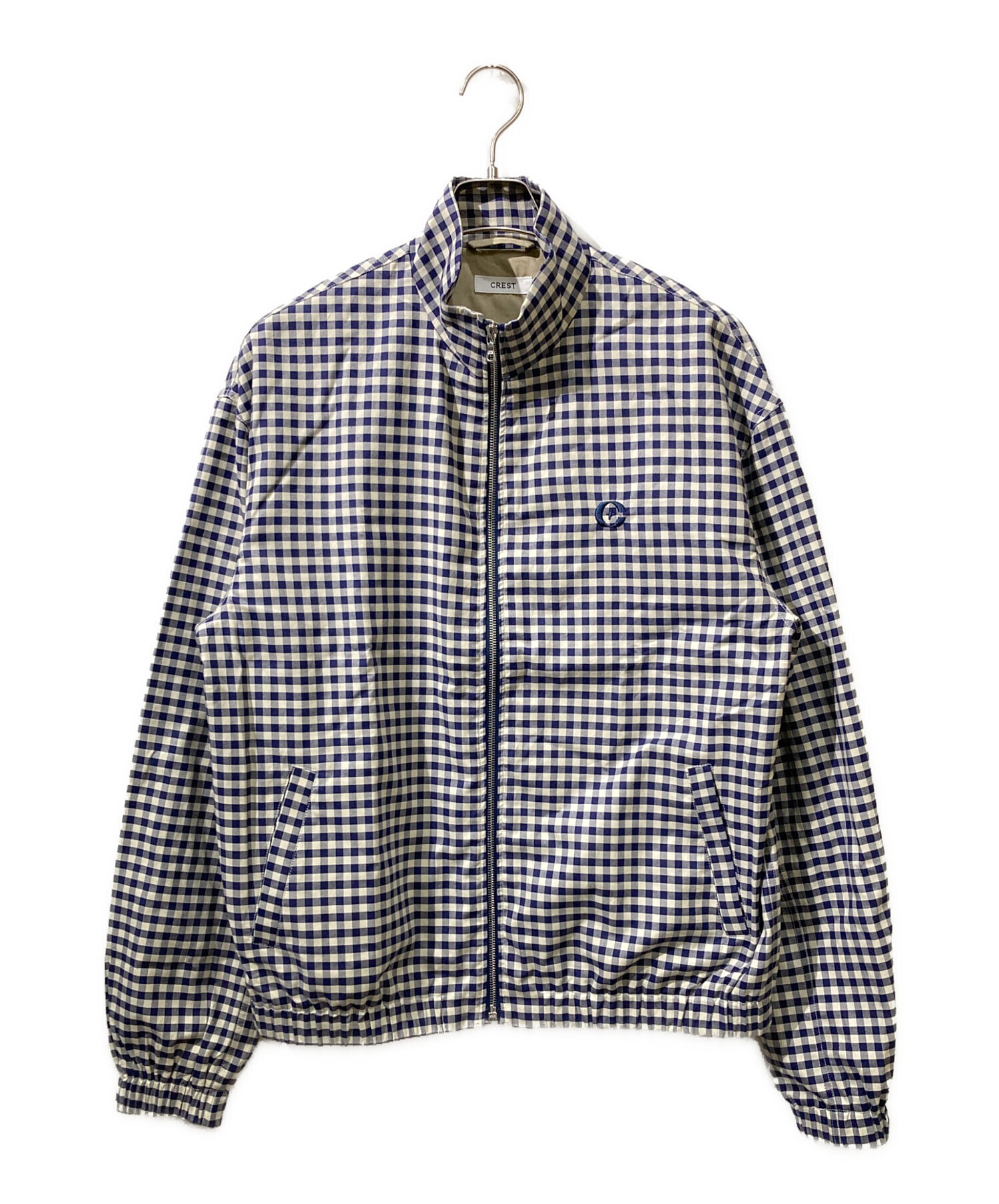 初期 GOODENOUGH リバーシブルブルゾン S ギンガムチェック ネイビー 中古・古着通販】CREST CLOTHING (クレスト・クロージング) ギンガム
