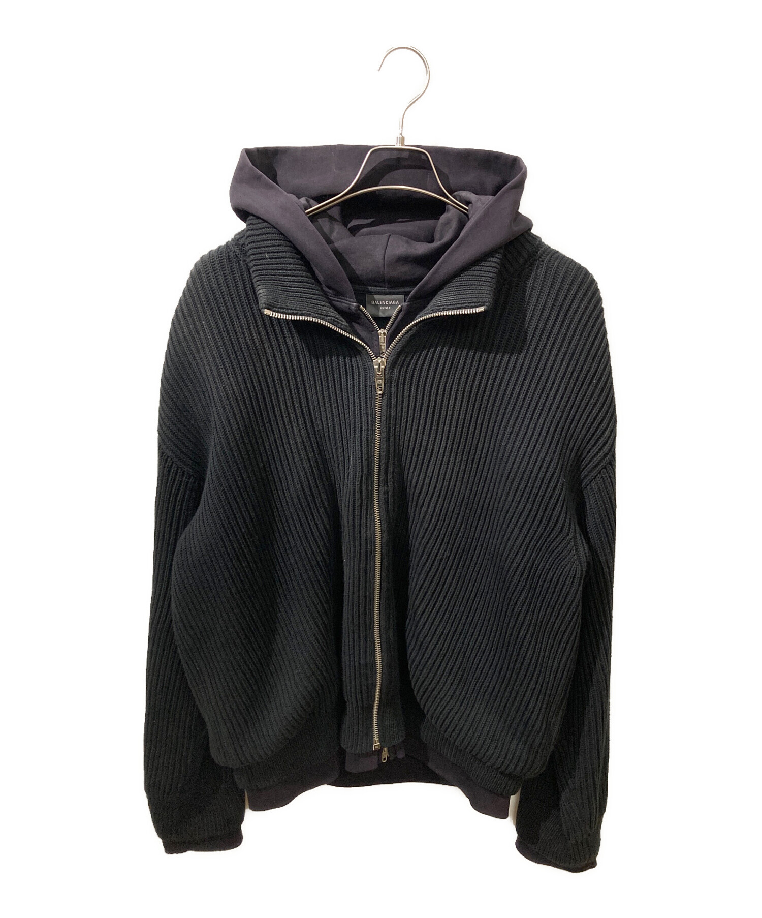 中古・古着通販】BALENCIAGA (バレンシアガ) レイヤードジップアップ 