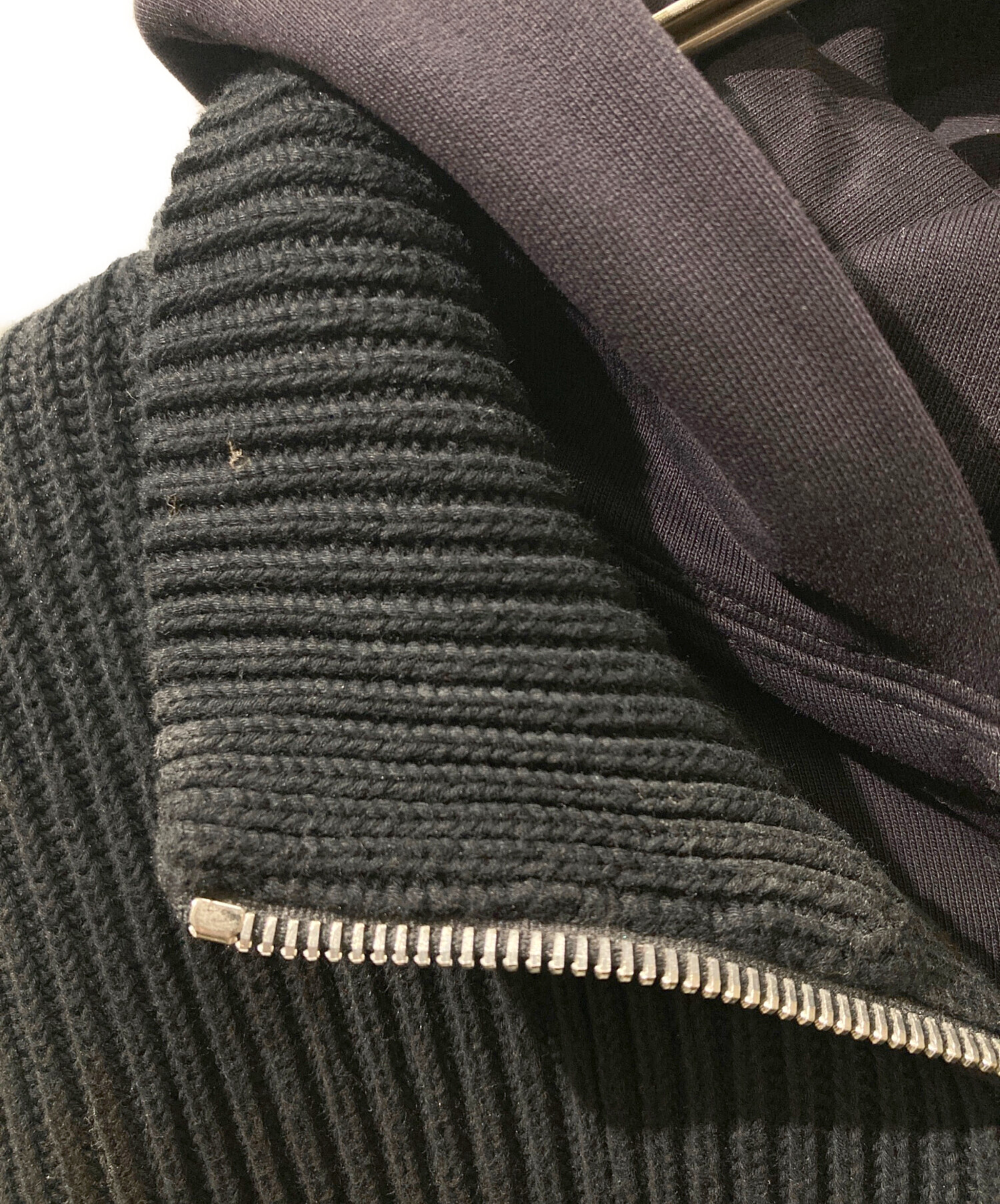 中古・古着通販】BALENCIAGA (バレンシアガ) レイヤードジップアップ
