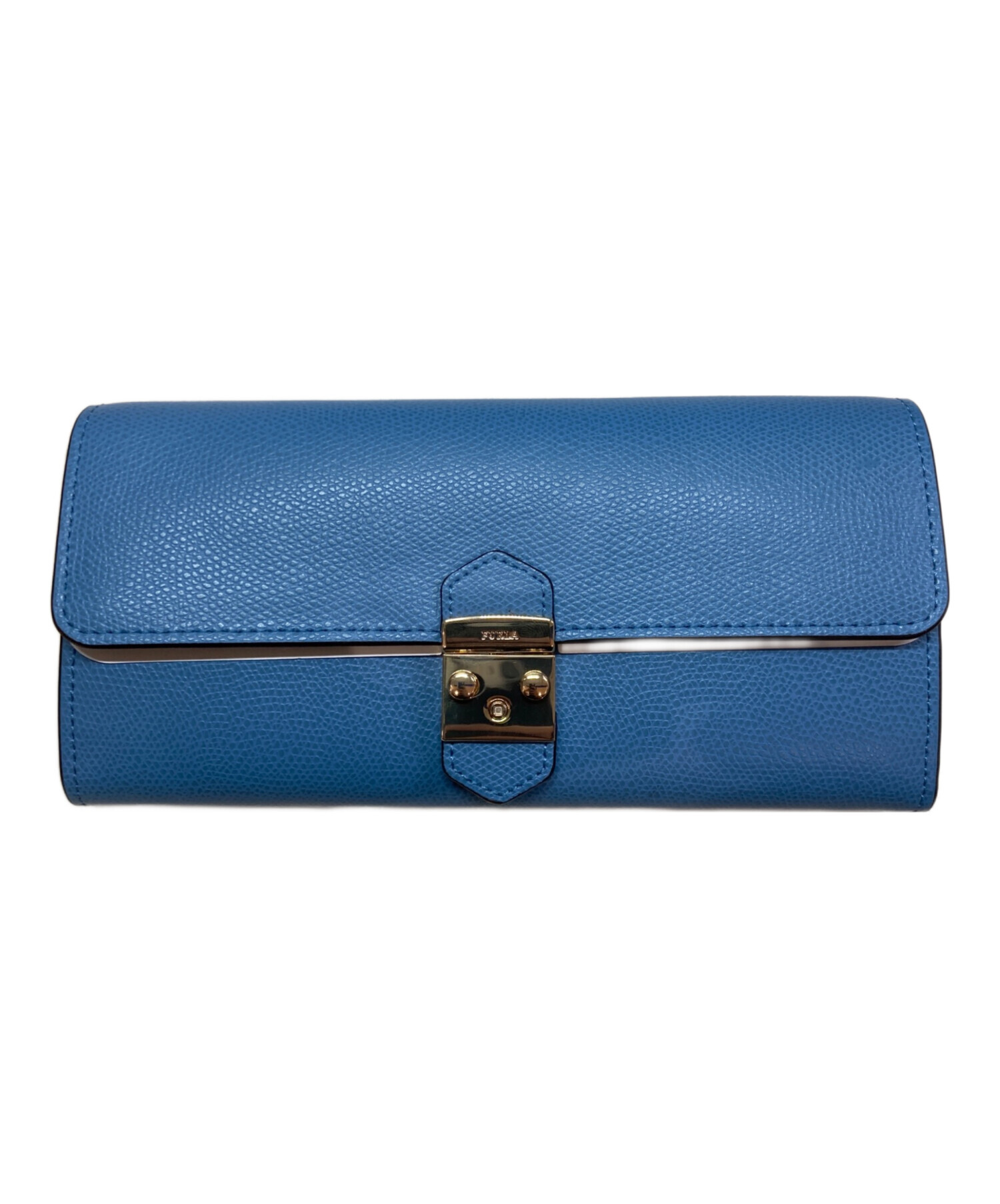 FURLA メトロポリス フラップ付き 中古・古着通販】FURLA (フルラ) メトロポリス/フラップウォレット