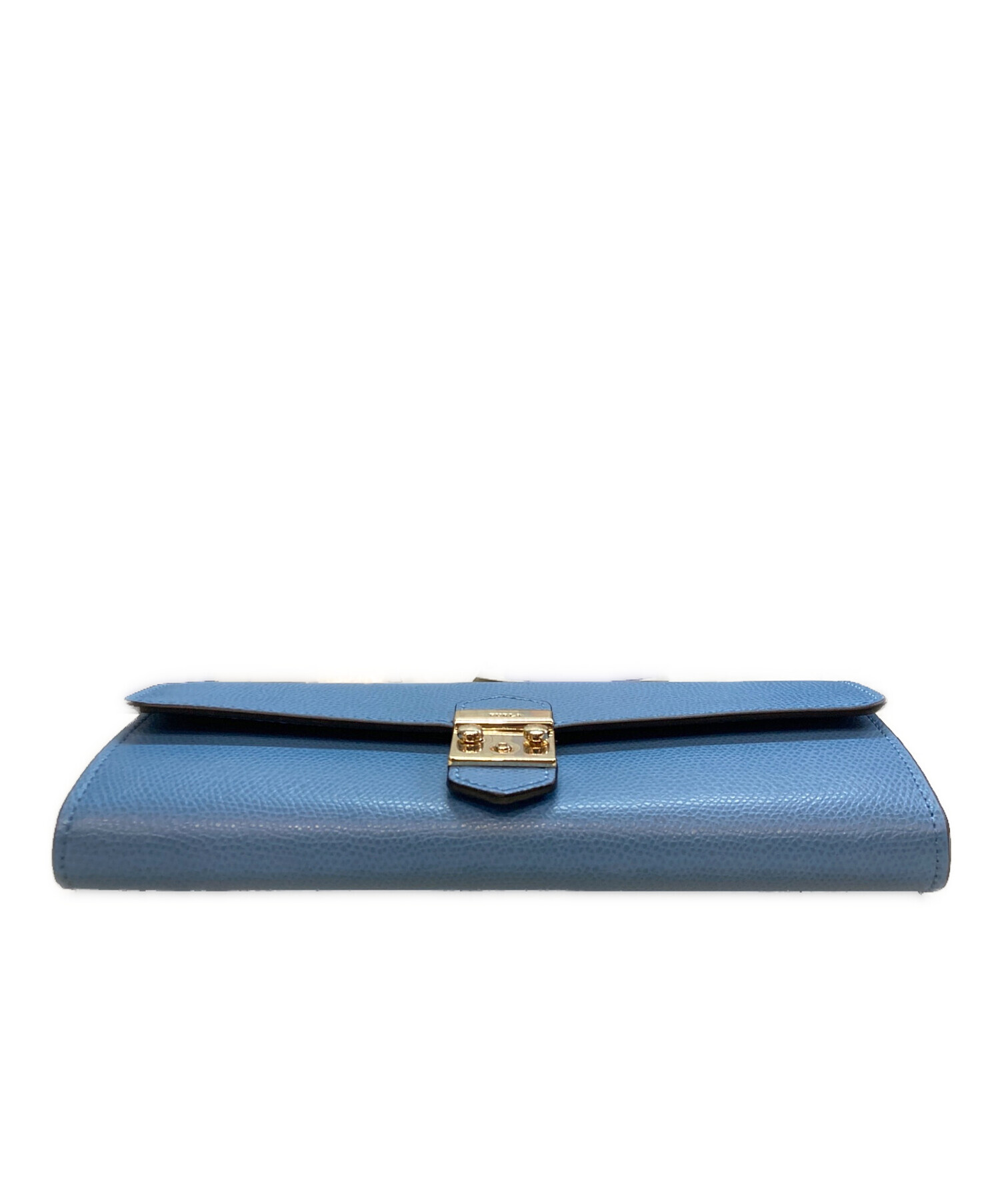 FURLA メトロポリス フラップ付き 中古・古着通販】FURLA (フルラ) メトロポリス/フラップウォレット