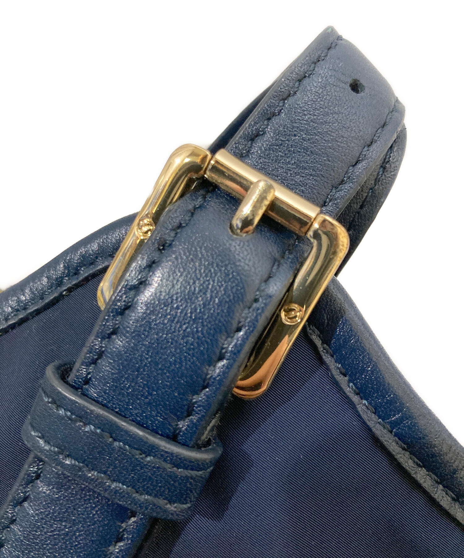 中古・古着通販】TORY BURCH (トリーバーチ) ナイロンバッグ ネイビー