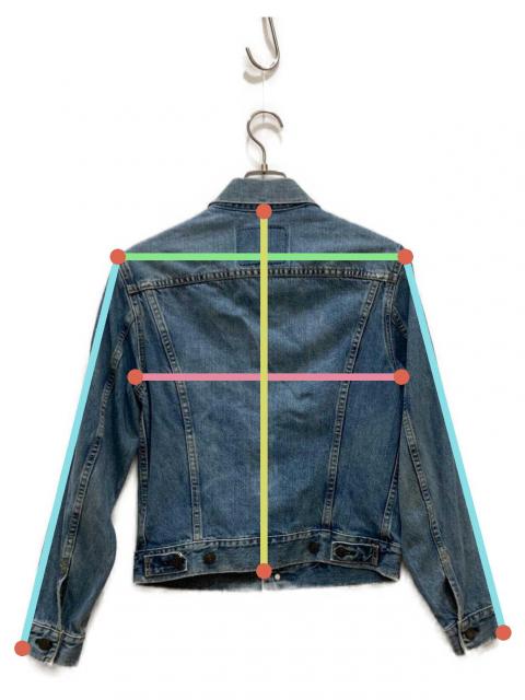 中古・古着通販】LEVI'S (リーバイス) 90S 復刻3rdデニムジャケット