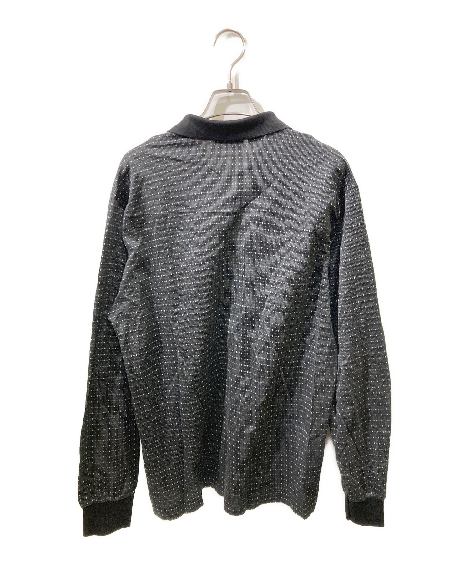 セリーヌ　CELINE HOMME メンズ　長袖ポロシャツ　ビンテージ 中古・古着通販】CELINE (セリーヌ) 長袖ポロシャツ グリーン サイズ