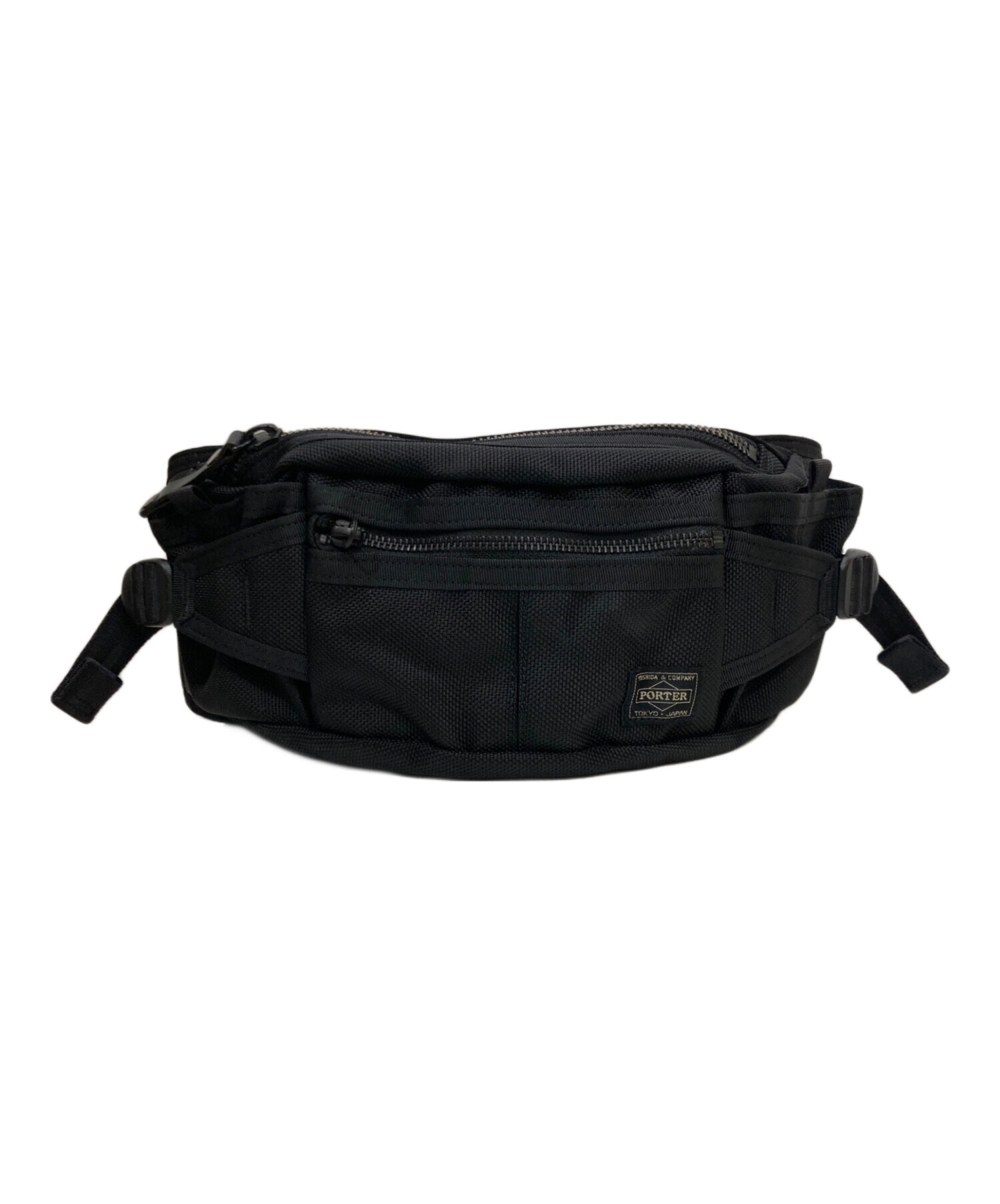 【未使用級】 ポーター ヒート 2way ウエストバッグ 黒 PORTER ポーター ヒート ウエストバッグ 703-06978 HEAT 吉田カバン