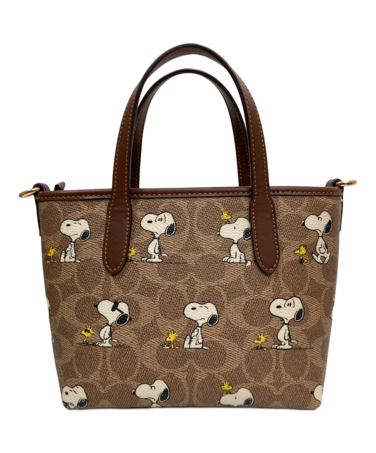 中古・古着通販】COACH (コーチ) PEANUTS (ピーナッツ) シグネチャー
