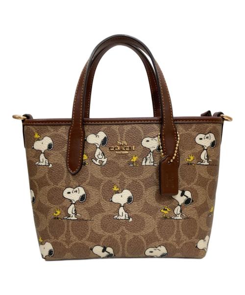 中古・古着通販】COACH (コーチ) PEANUTS (ピーナッツ) シグネチャー