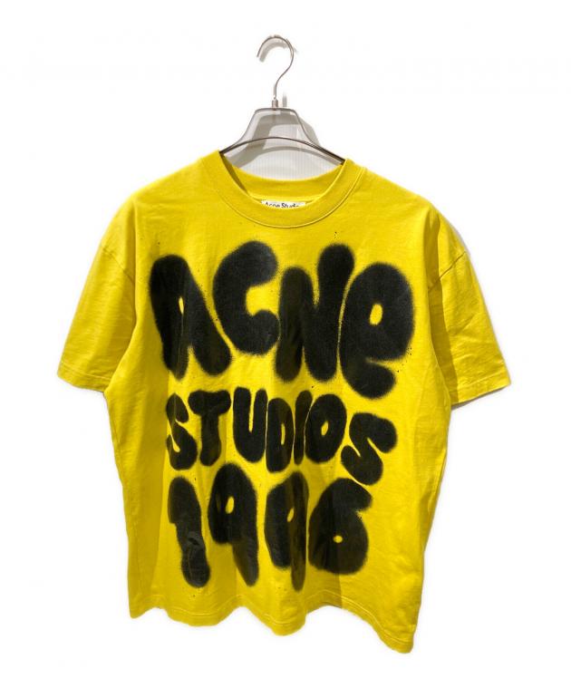 Acne Studios アクネストゥディオズ Tシャツ・カットソー S 黄 【古着】【中古】【送料無料】 中古・古着通販】Acne studios (アクネ ストゥディオズ) LOGO RELAXED