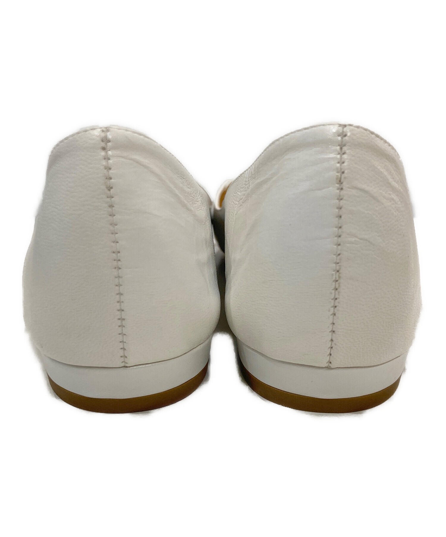 【新品未使用】Francesco Russo フラット ベージュ 36 1/2 中古・古着通販】FRANCESCO RUSSO (フランチェスコ ルッソ) レザー