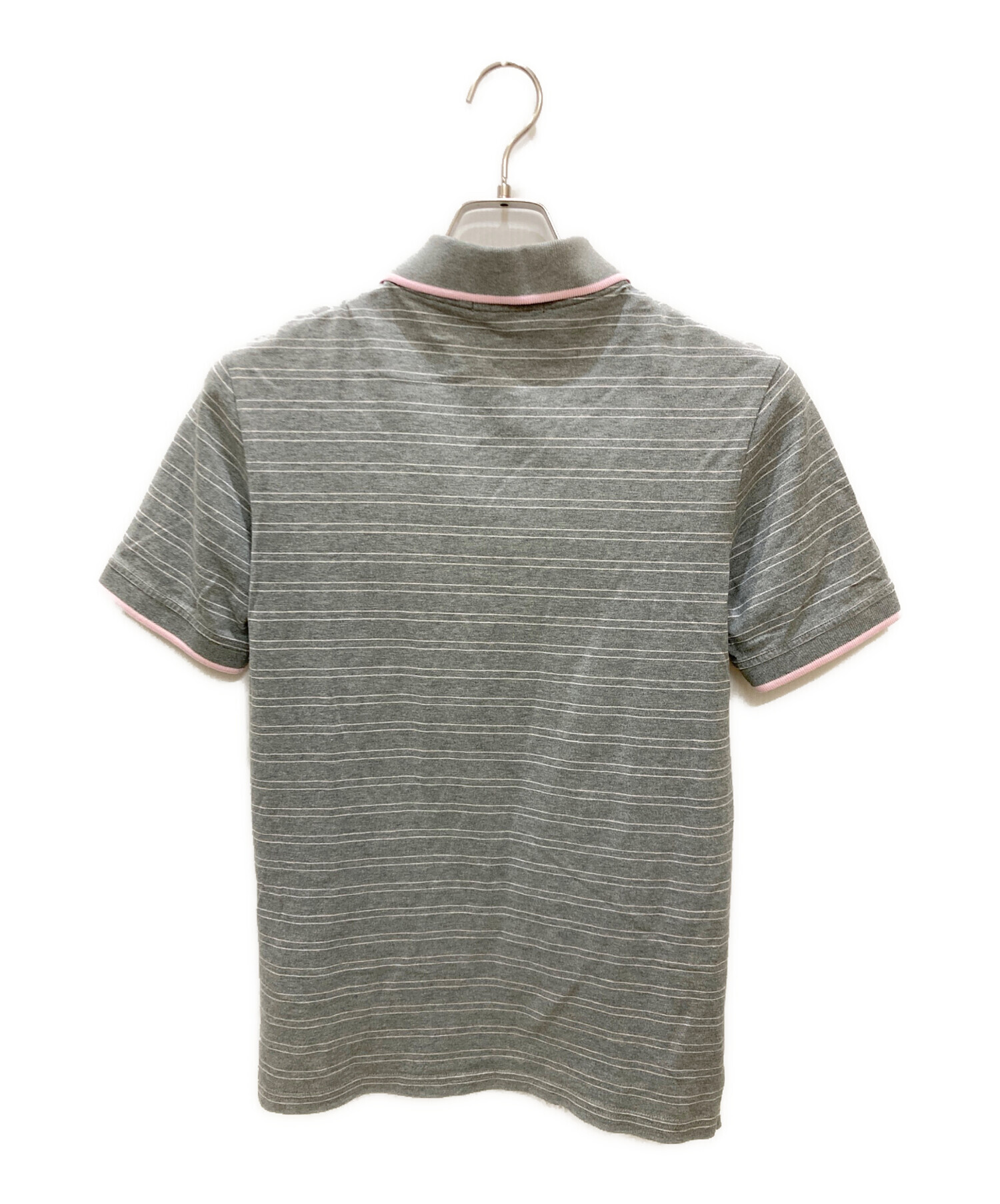 新品タグ付　BURBERRY バーバリー　イタリア製　カシミヤ　ポロシャツ　M 中古・古着通販】BURBERRY BLACK LABEL (バーバリーブラックレーベル