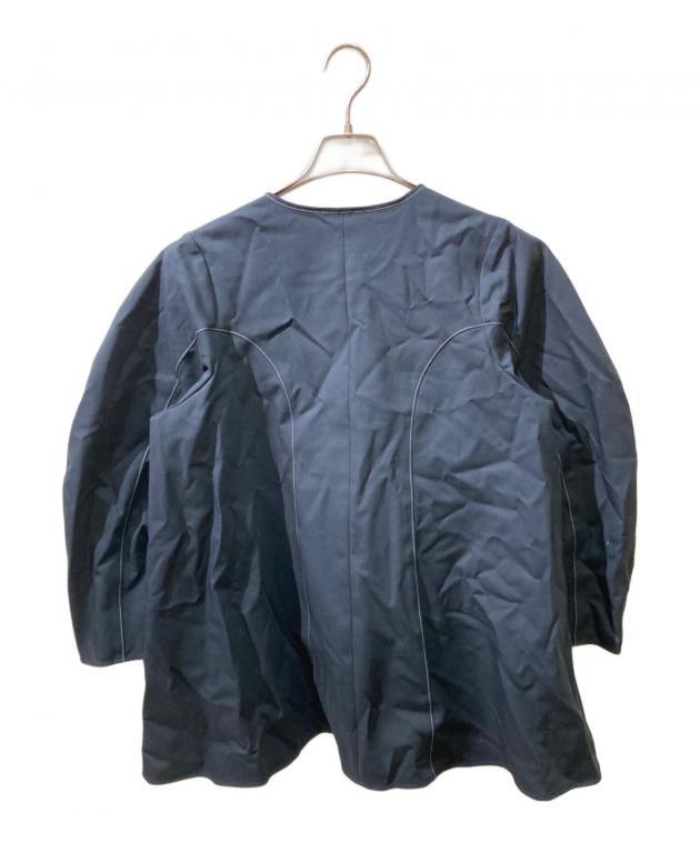 中古・古着通販】YORI (ヨリ) 高密度ストレッチフレアブラウス