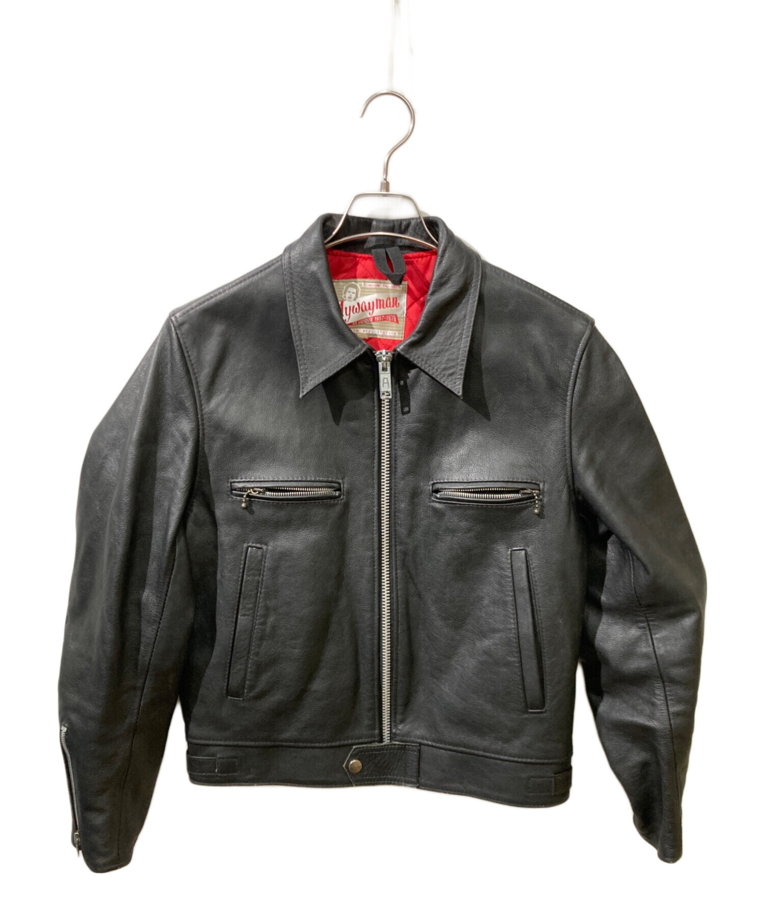 中古・古着通販】666 Leather Wear (666レザーウェア) シングル レザー