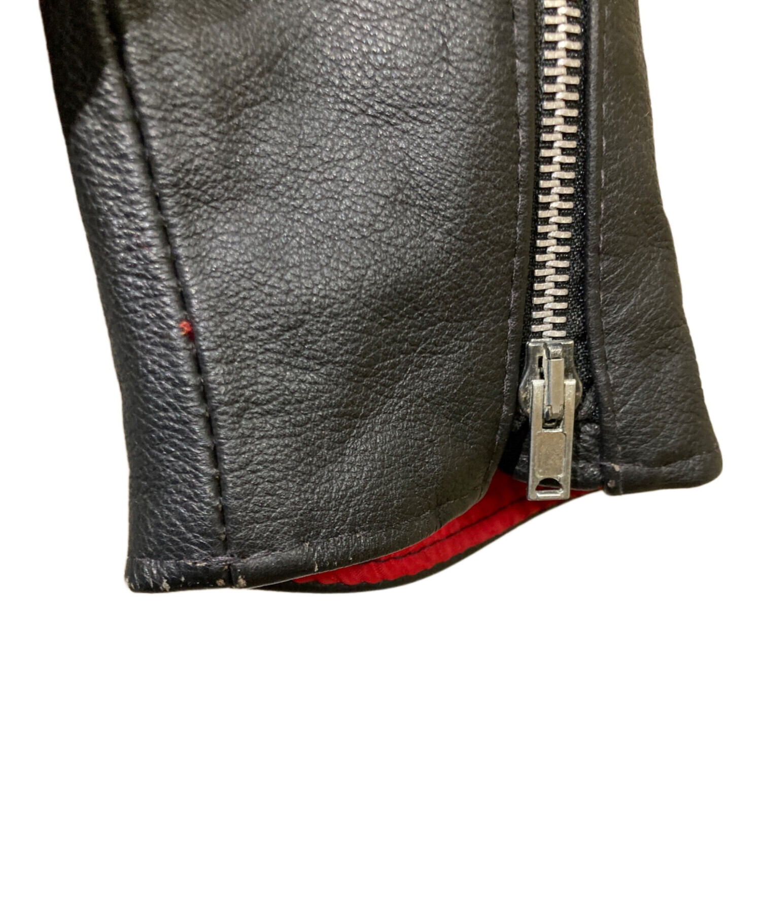 中古・古着通販】666 Leather Wear (666レザーウェア) シングル レザー