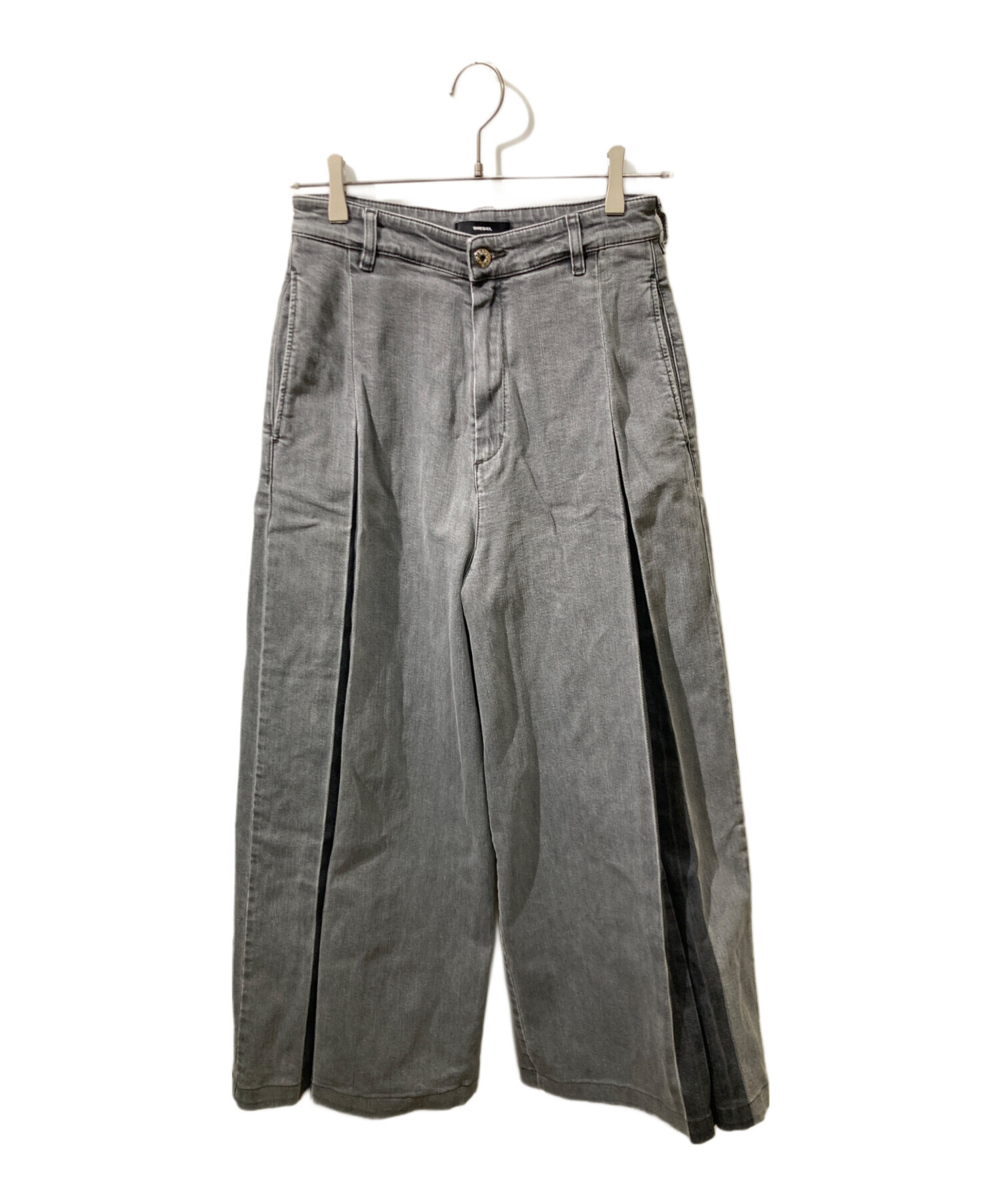 値下げ、最終処分 中古・古着通販】DIESEL (ディーゼル) カットオフデニムワイドパンツ