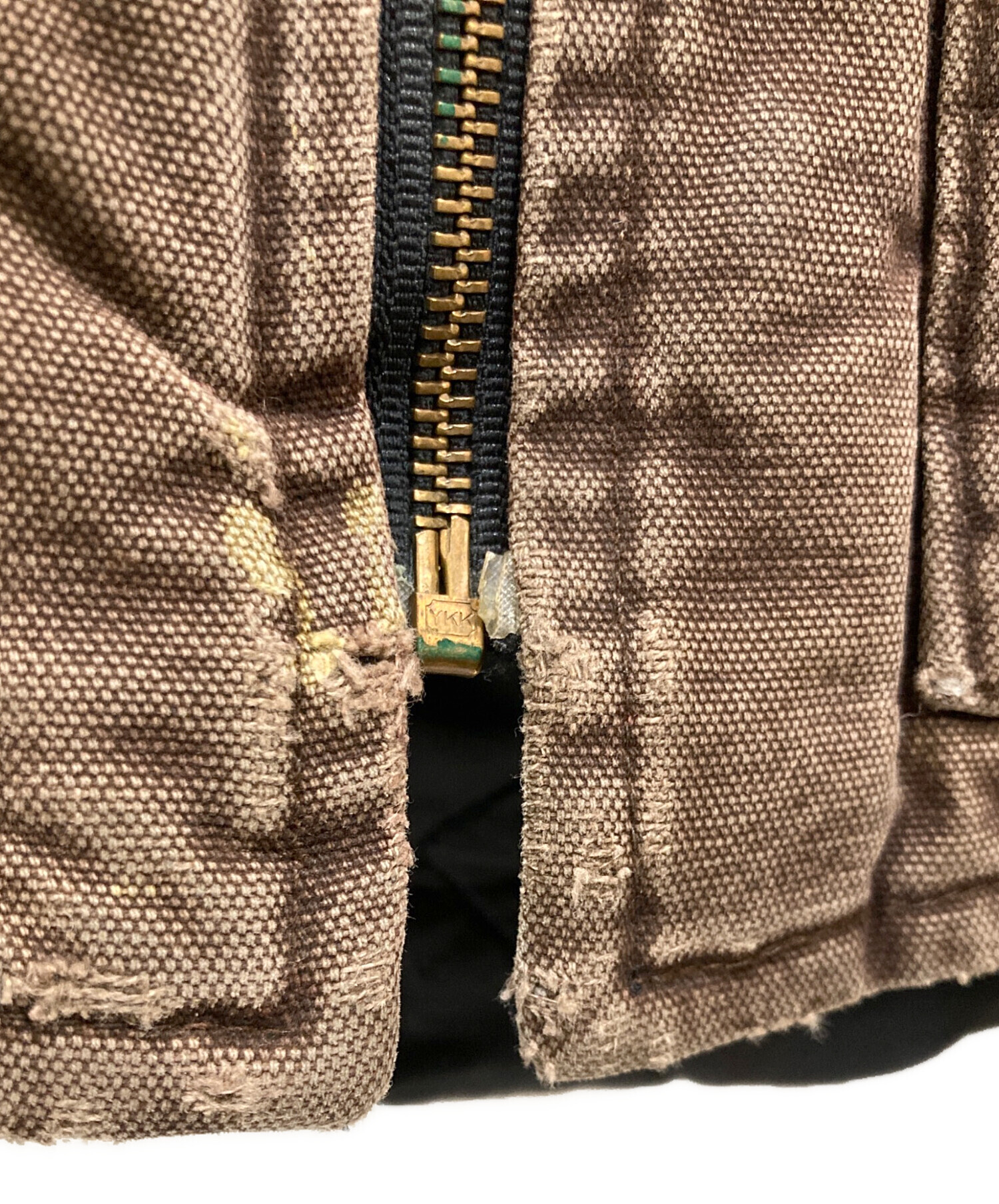 中古・古着通販】CarHartt (カーハート) 00Sダックベスト ブラウン
