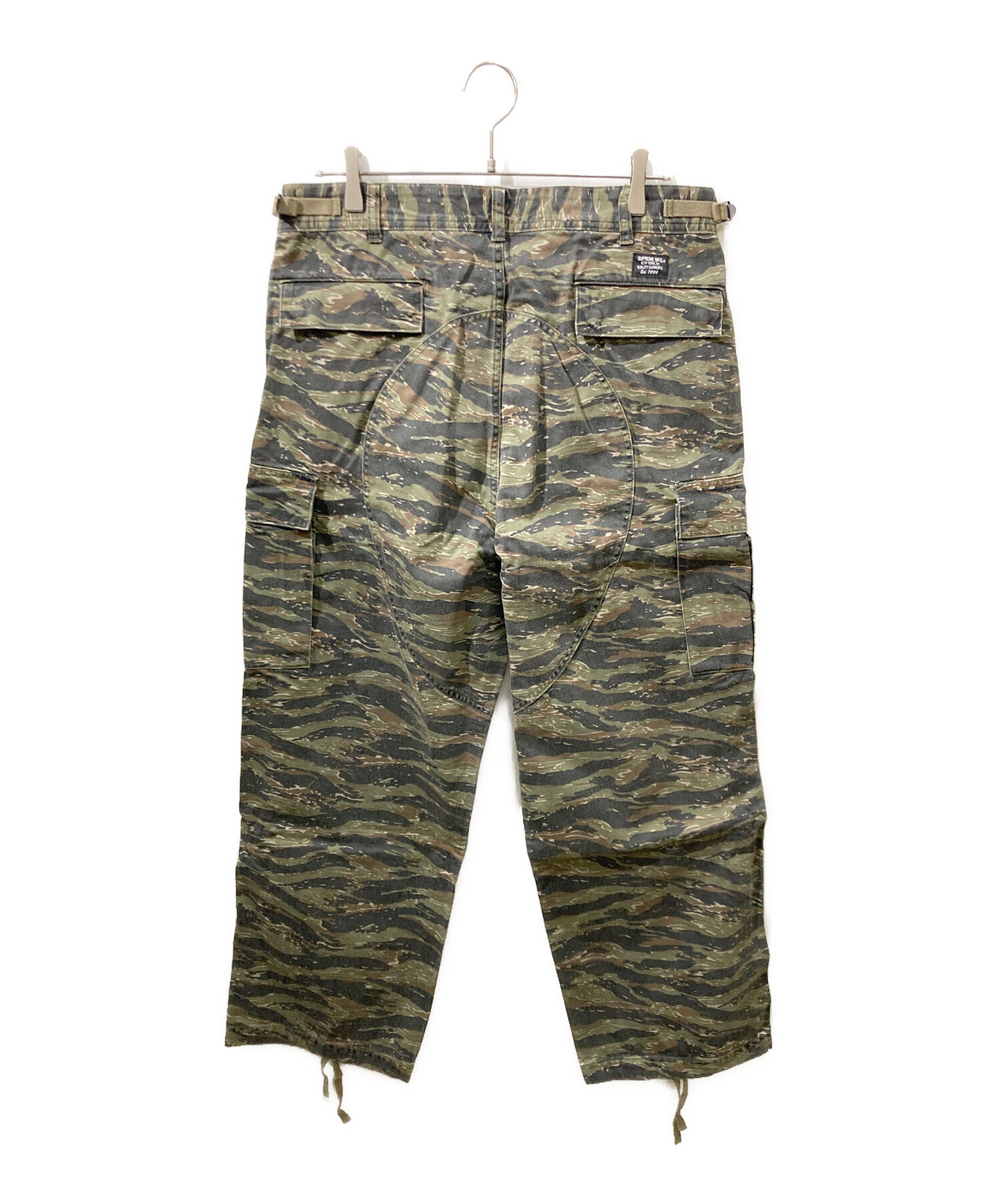 中古・古着通販】SUPREME (シュプリーム) Cargo Pant Olive Tiger Camo