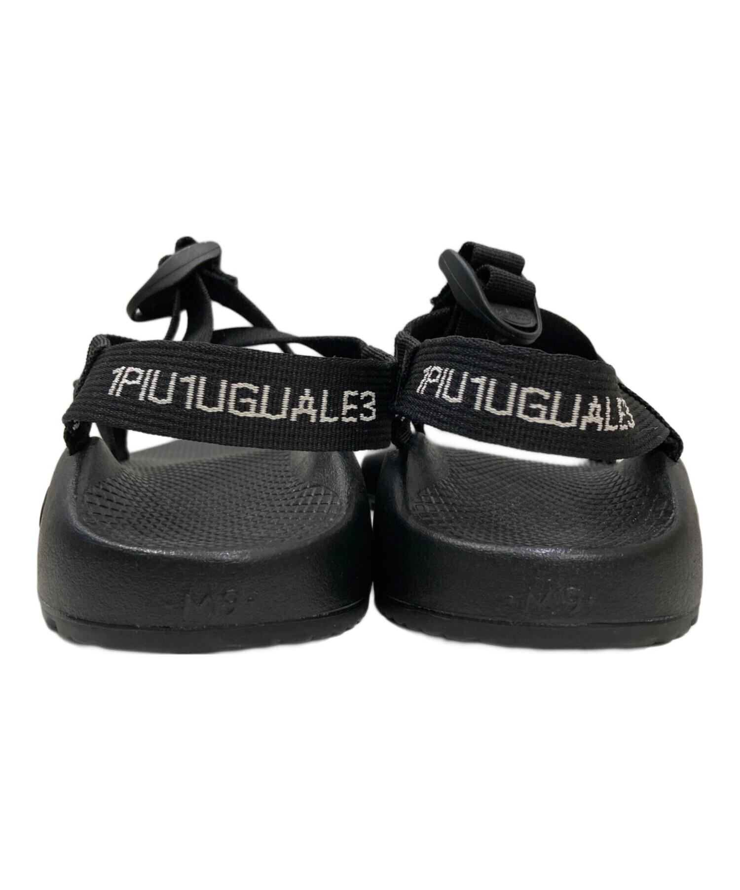 【美品】1piu1uguale3×CHACOZ-1スポーツサンダルブラック/M9 中古・古着通販】Chaco (チャコ) 1piu1uguale3 (ウノピュウノウグァー