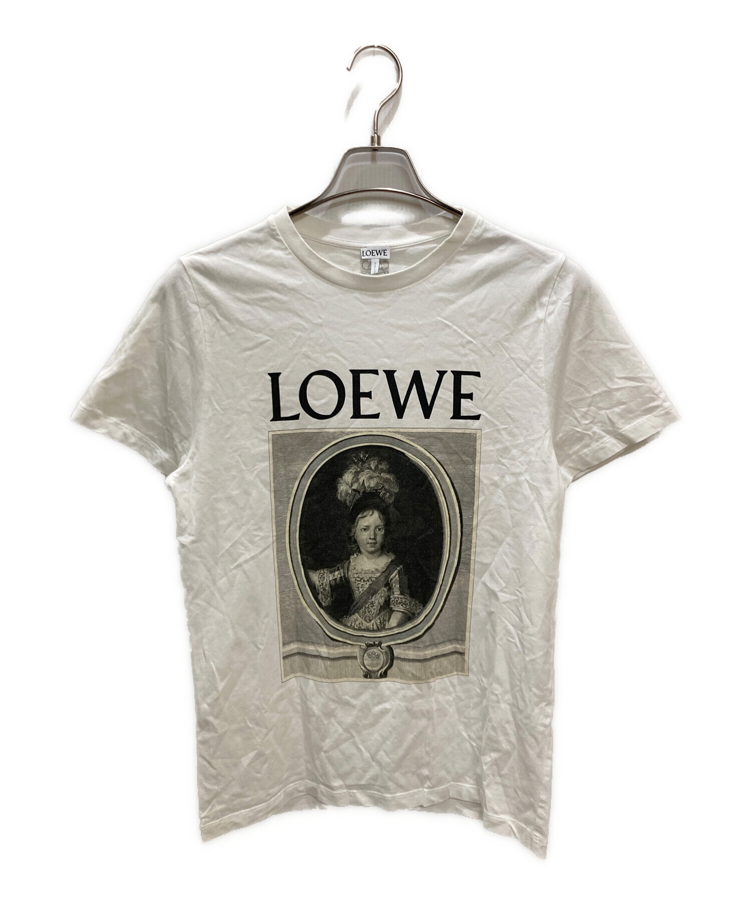 中古・古着通販】LOEWE (ロエベ) Portrait/プリントTシャツ ホワイト