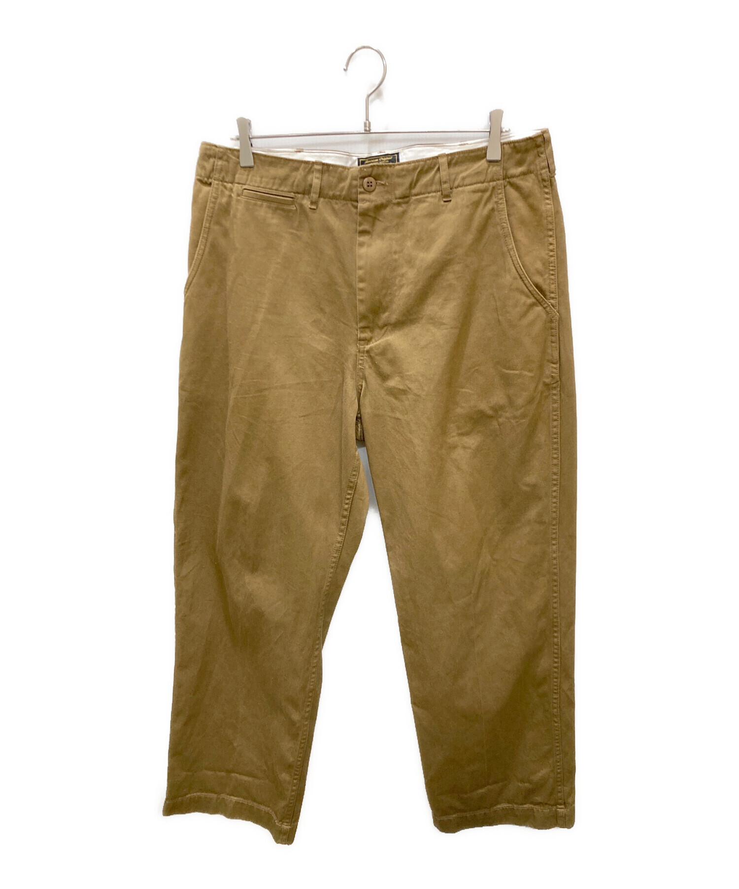 中古・古着通販】Schott (ショット) CHINO TROUSERS/チノパン カーキ