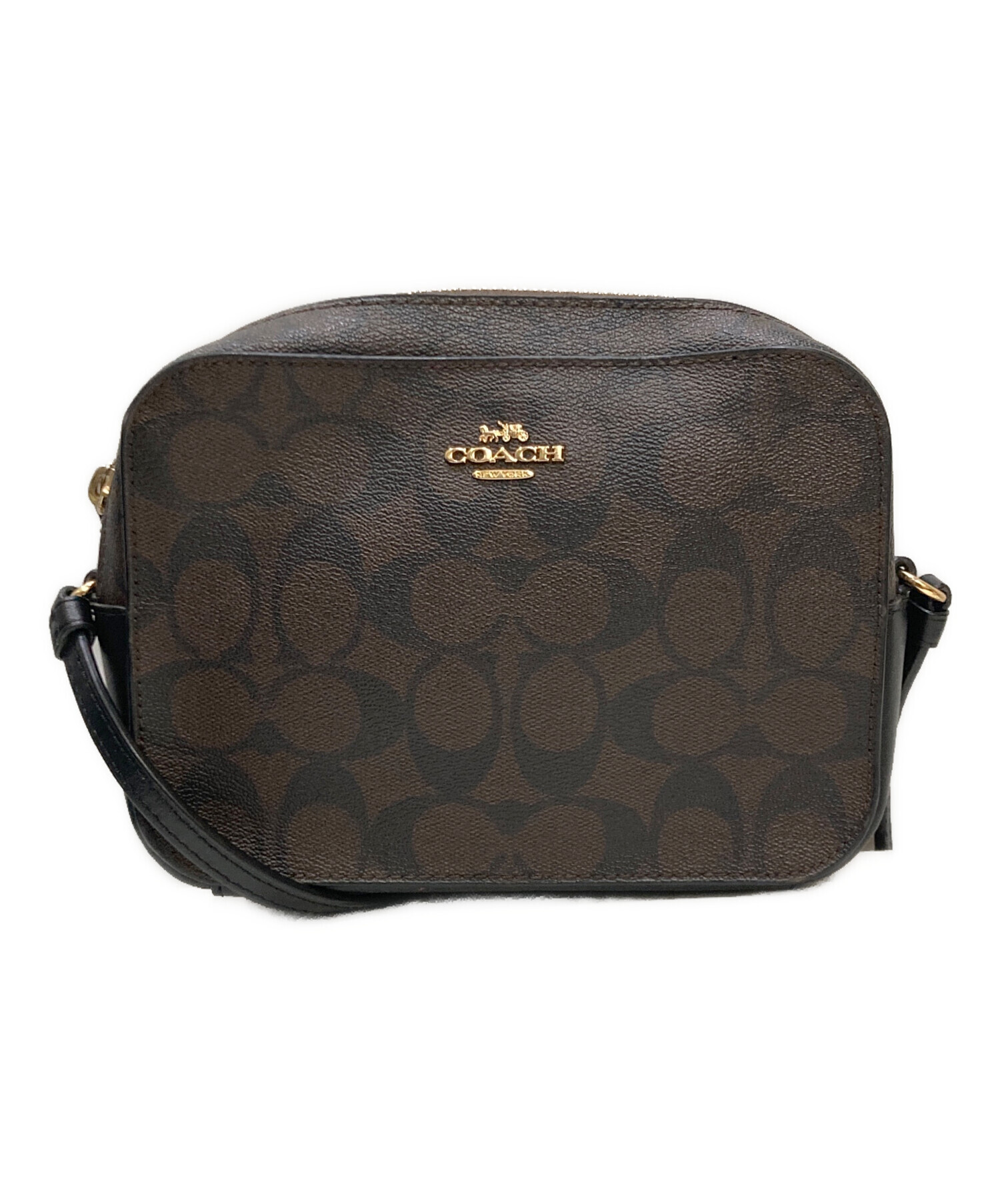 中古・古着通販】COACH (コーチ) シグネチャーショルダーバッグ