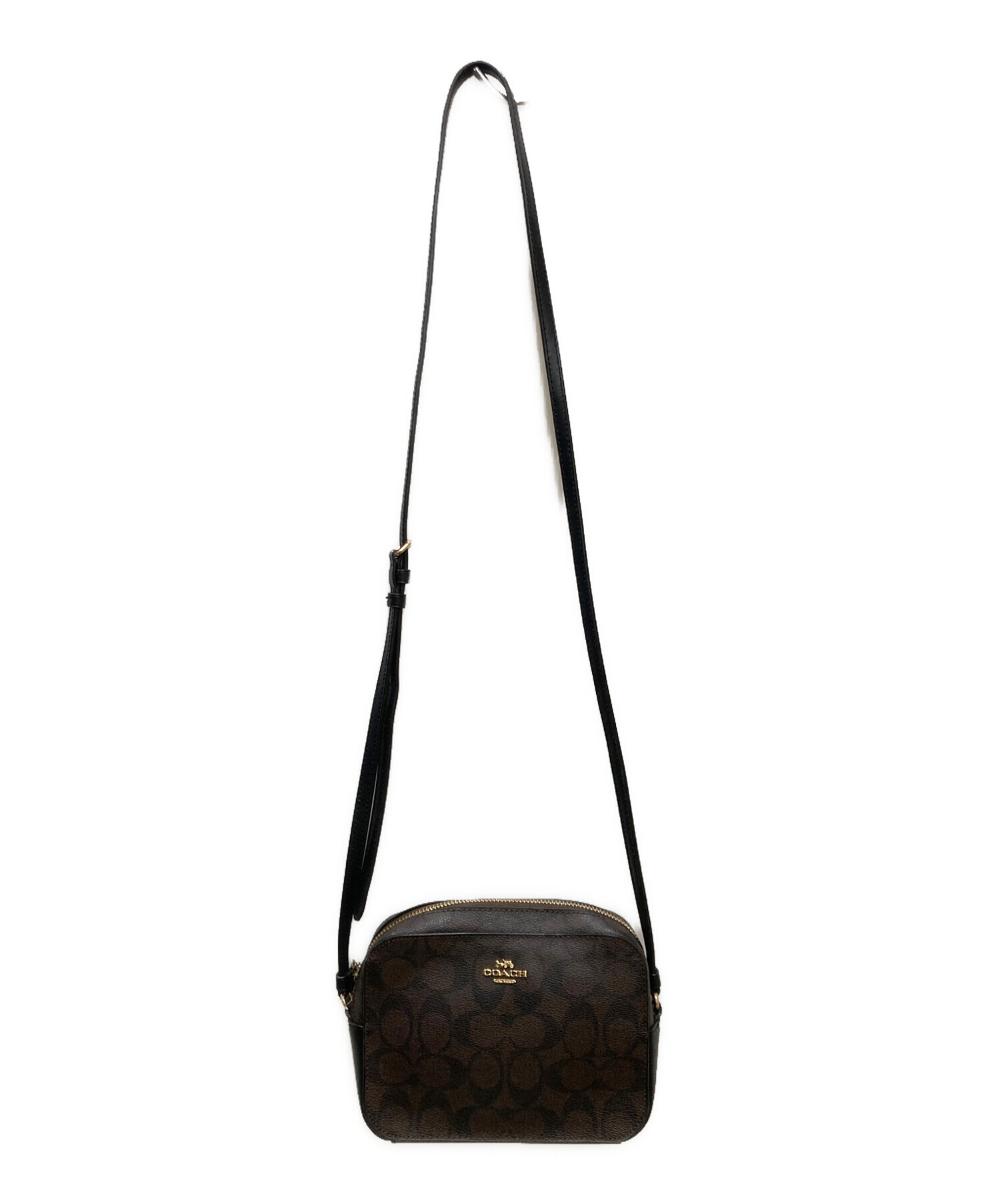 中古・古着通販】COACH (コーチ) シグネチャーショルダーバッグ 