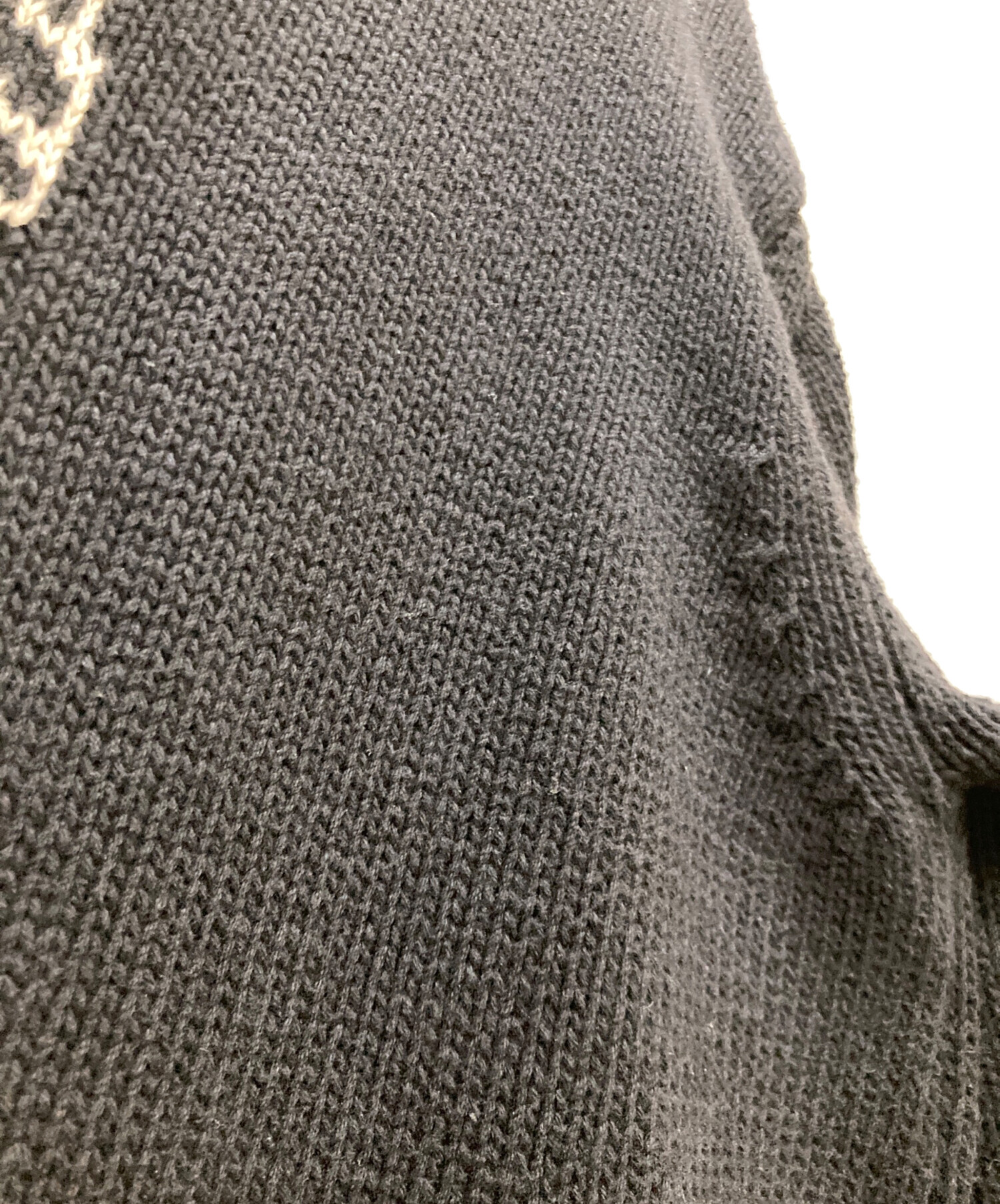 新品未使用 ヨウジヤマモトプールオム コットンストライプニット 中古・古着通販】Yohji Yamamoto pour homme (ヨウジヤマモト