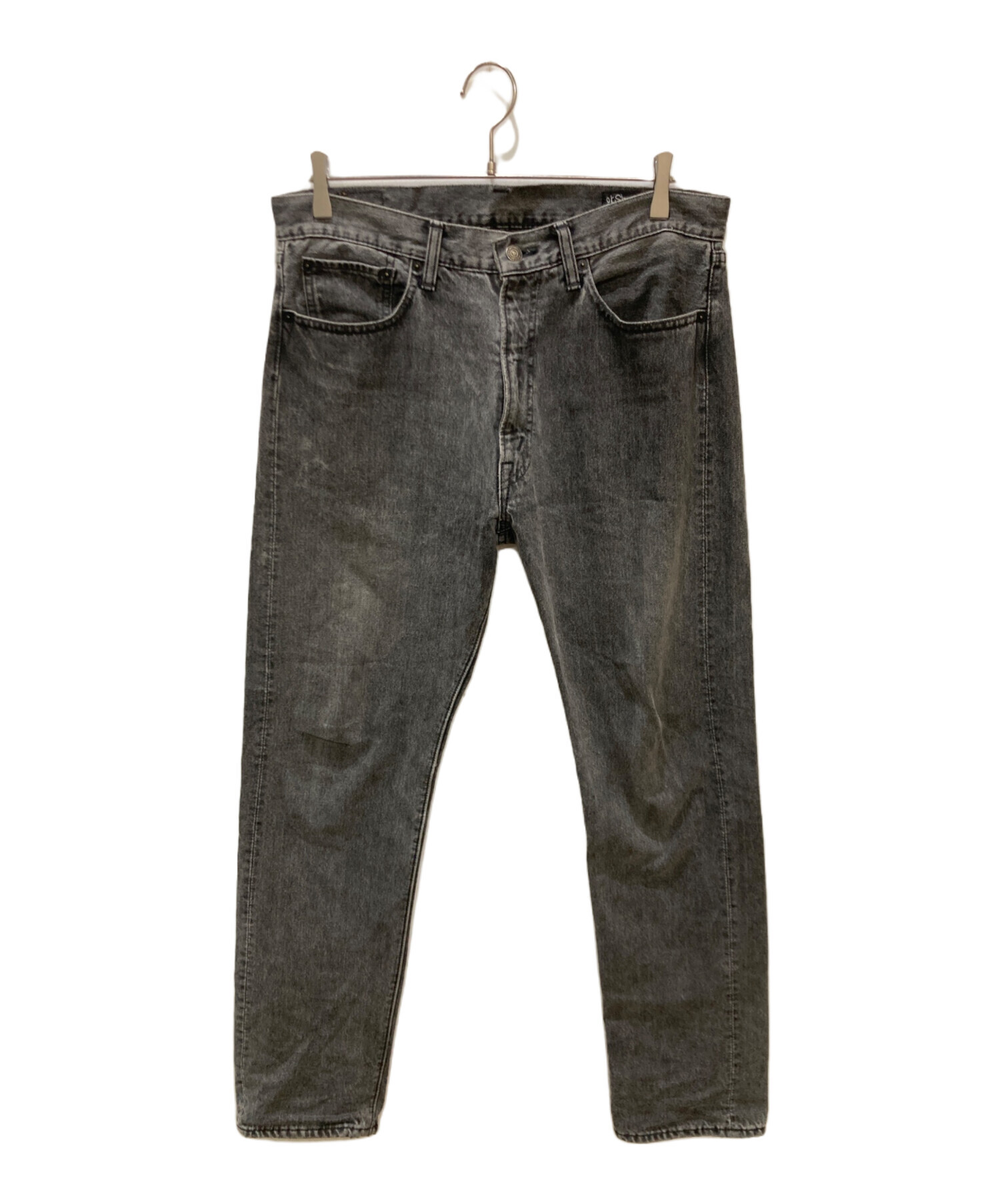 中古・古着通販】orSlow (オアスロウ) LOT 105/デニムパンツ グレー