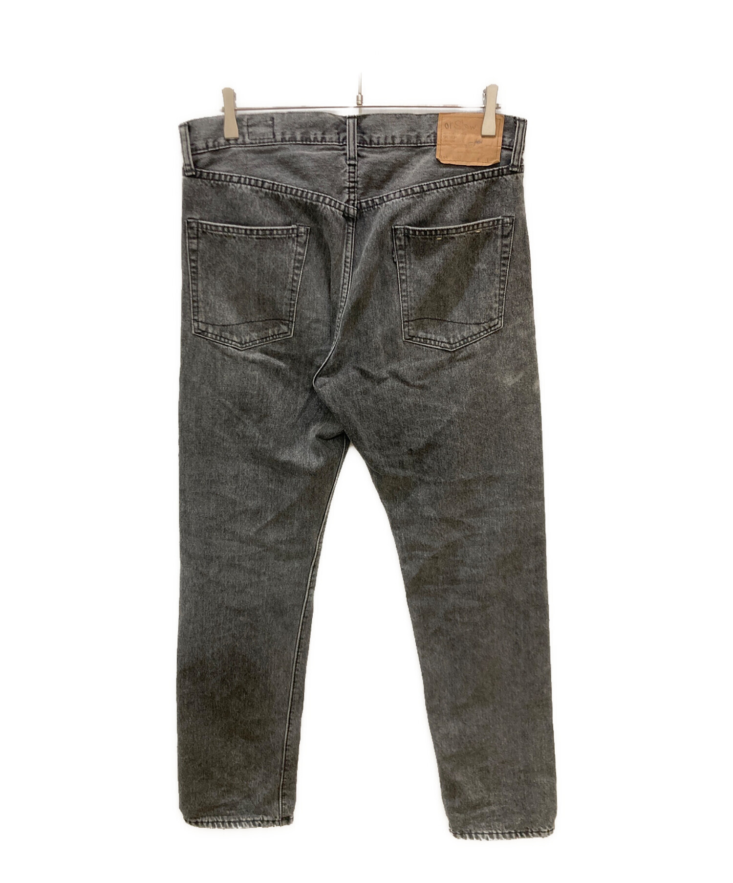 中古・古着通販】orSlow (オアスロウ) LOT 105/デニムパンツ グレー