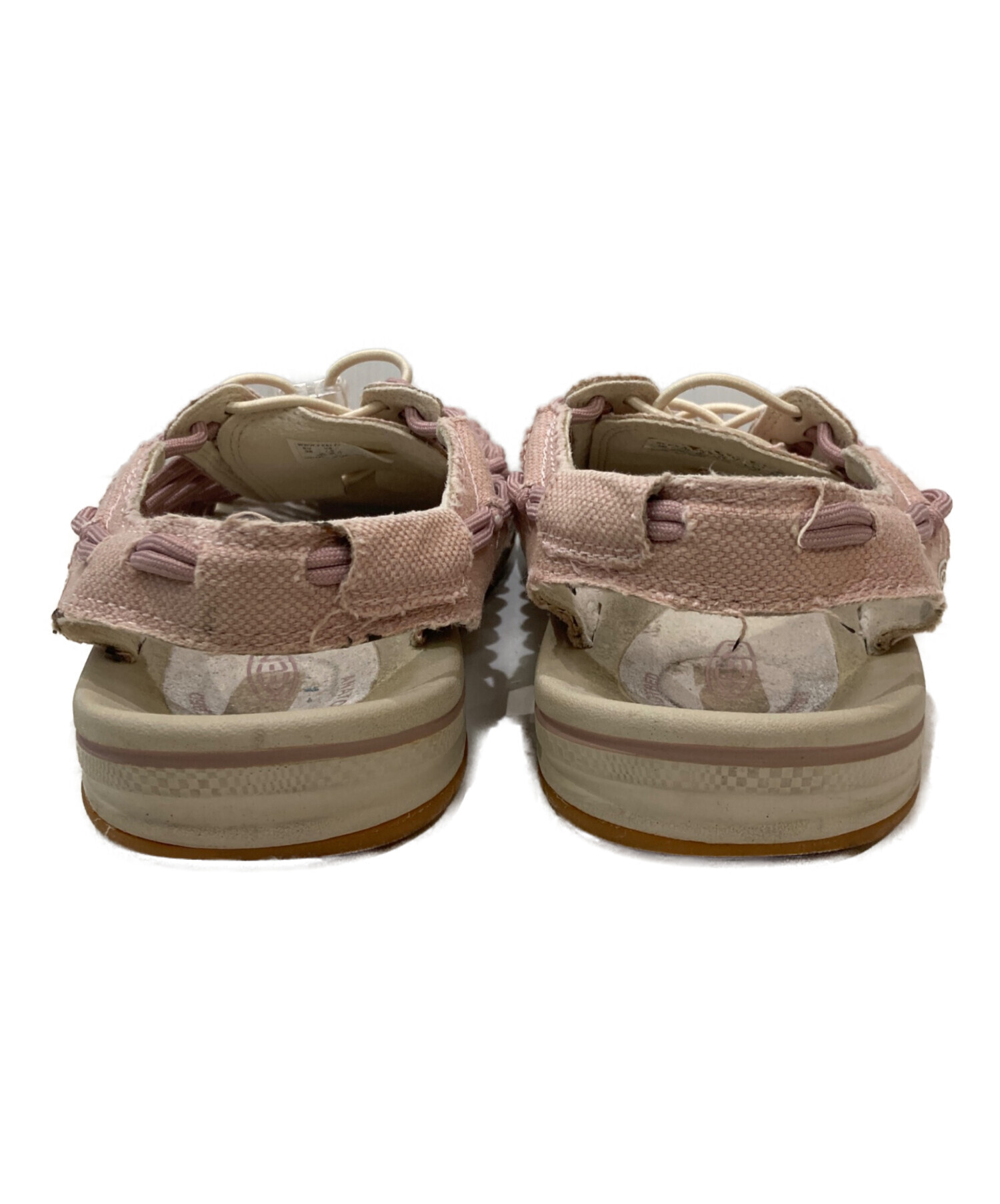 中古・古着通販】KEEN (キーン) UNEEK CANVAS ピンク サイズ:24.5