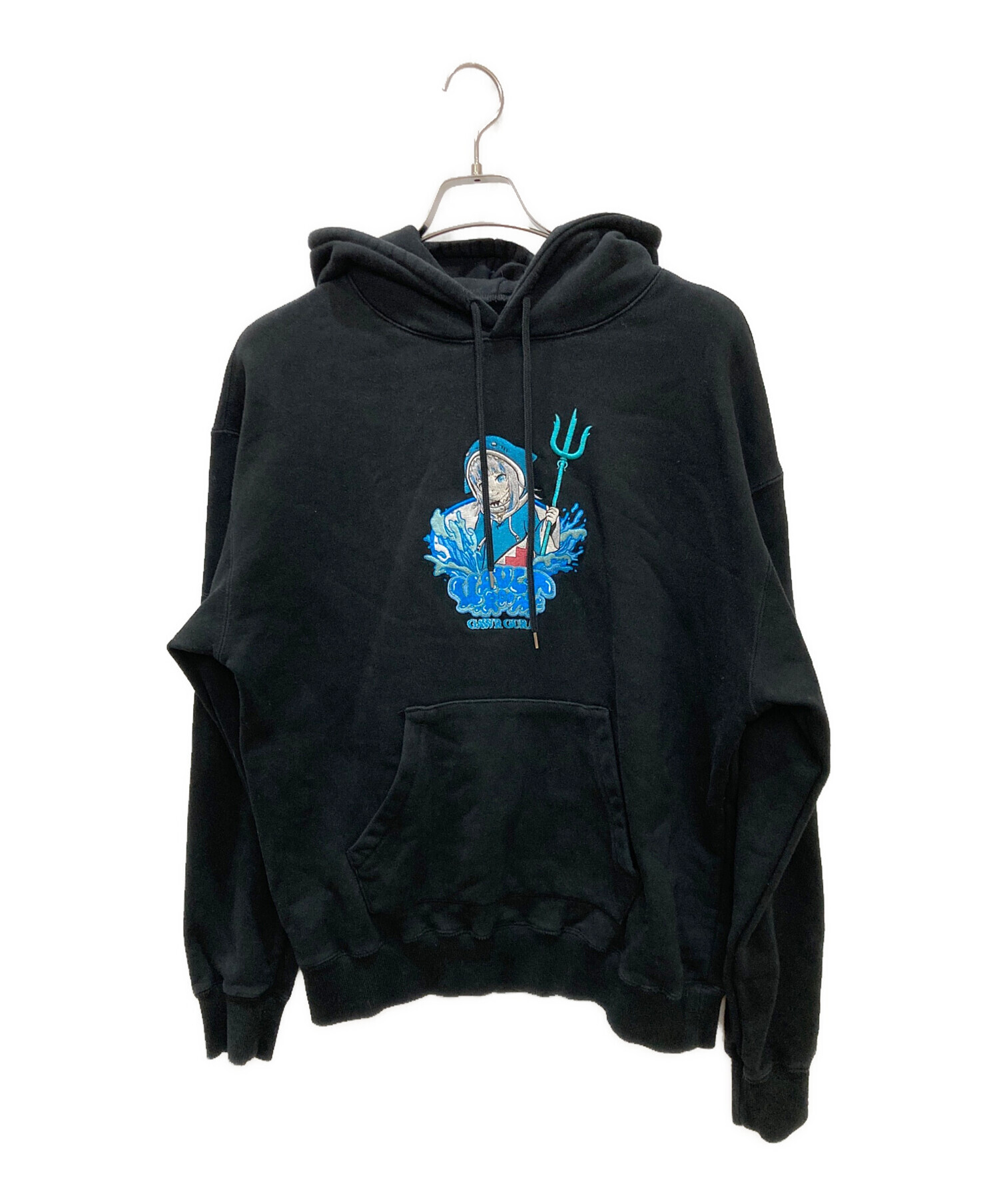 中古・古着通販】VAULTROOM (ボルトルーム) GAWR GURA HOODIE ブラック