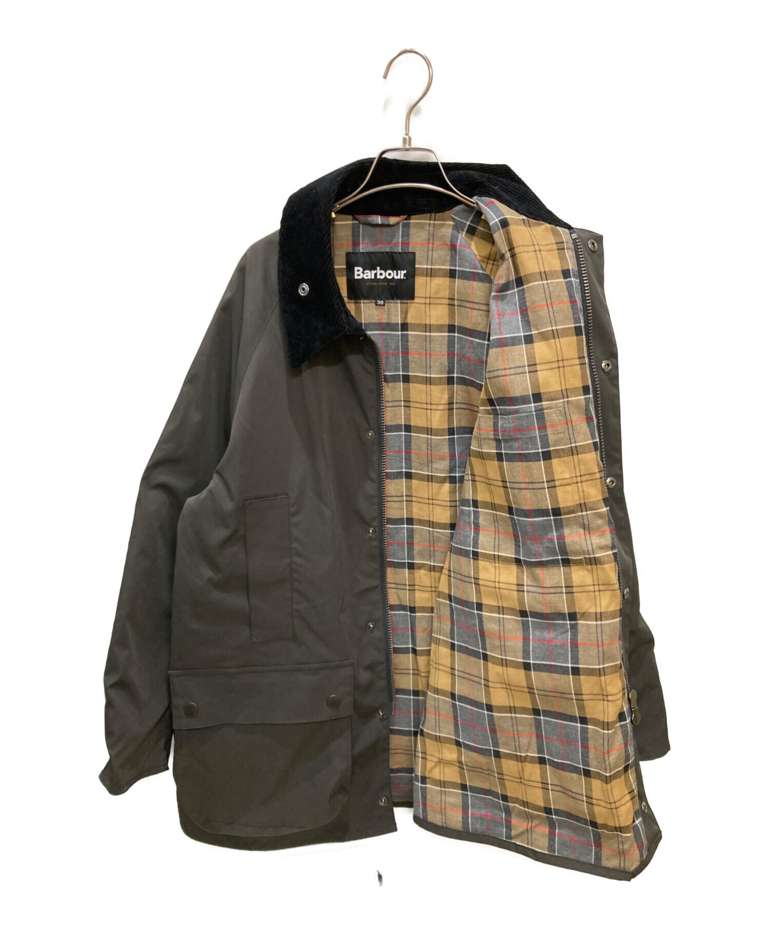 中古・古着通販】Barbour (バブアー) ビデイルジャケット グレー