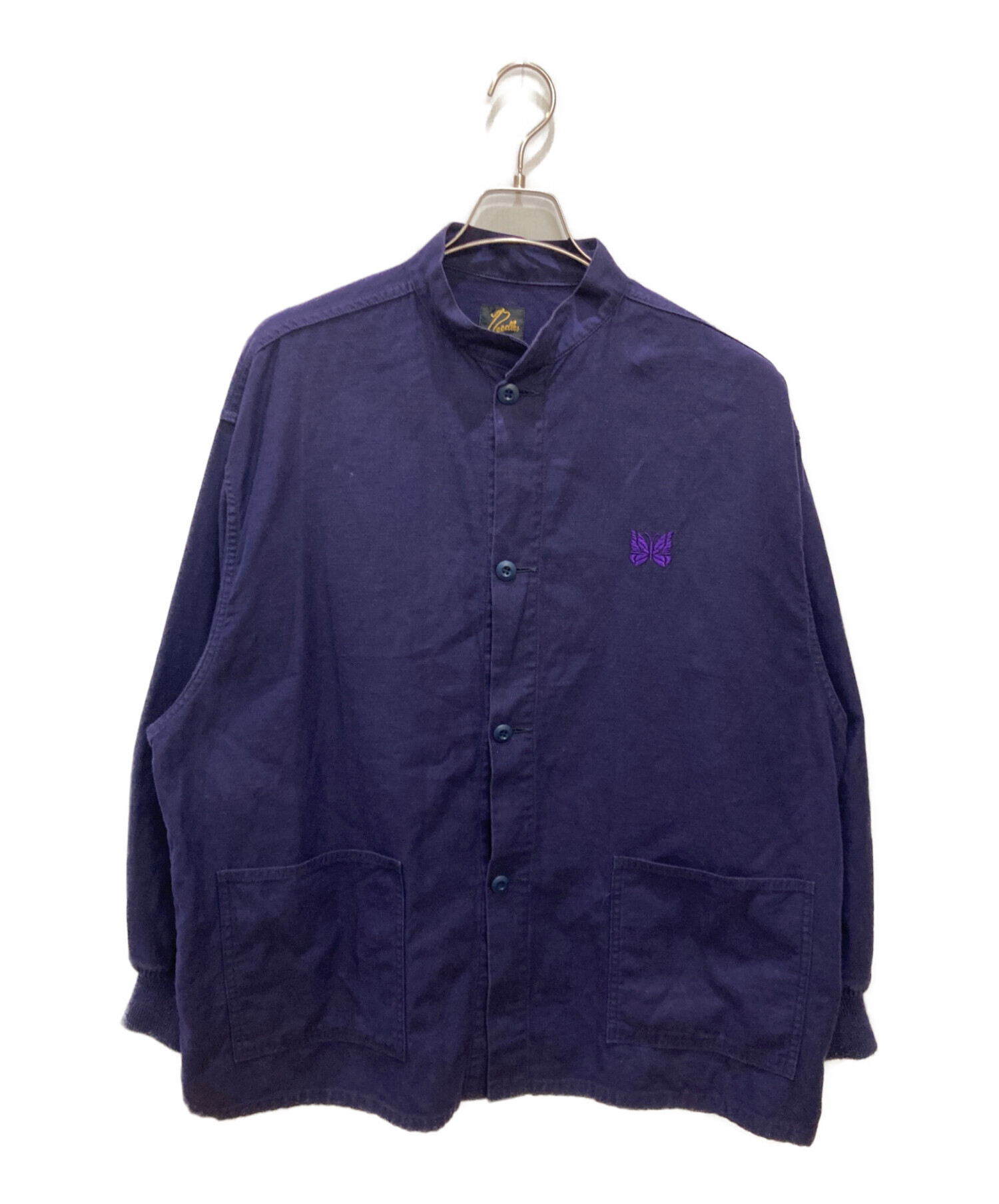 中古・古着通販】Needles (ニードルズ) Stand Collar Army Shirt 