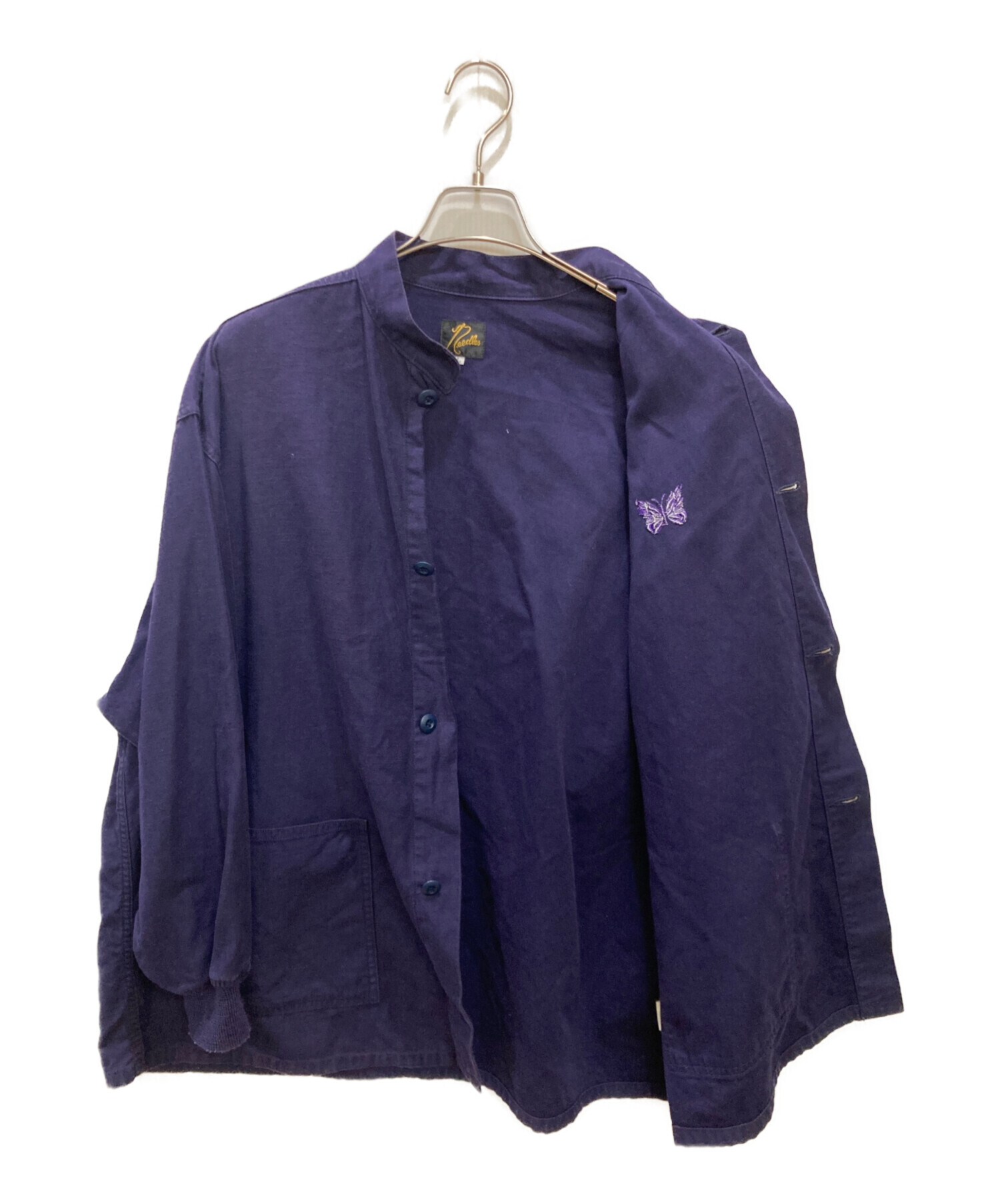 Needles S.C. Army Shirt ネイビー 【公式ショッピングサイト】