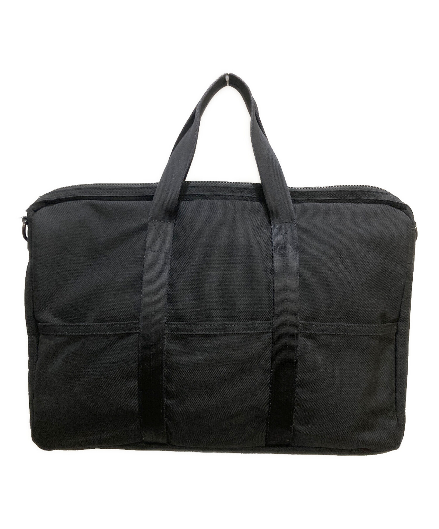 【未使用級】PORTER TENSION ブリーフケース ブラック　マチ拡張 中古・古着通販】PORTER (ポーター) TENSION/ブリーフケース ブラック