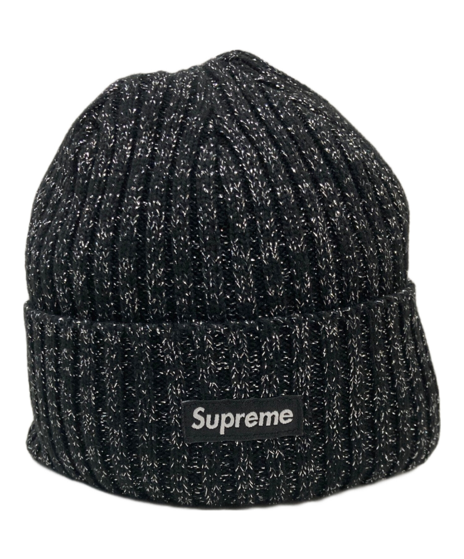 黒色ニット帽 S刺繍 Supreme 中古・古着通販】Supreme (シュプリーム) 25SS overdyed beanie