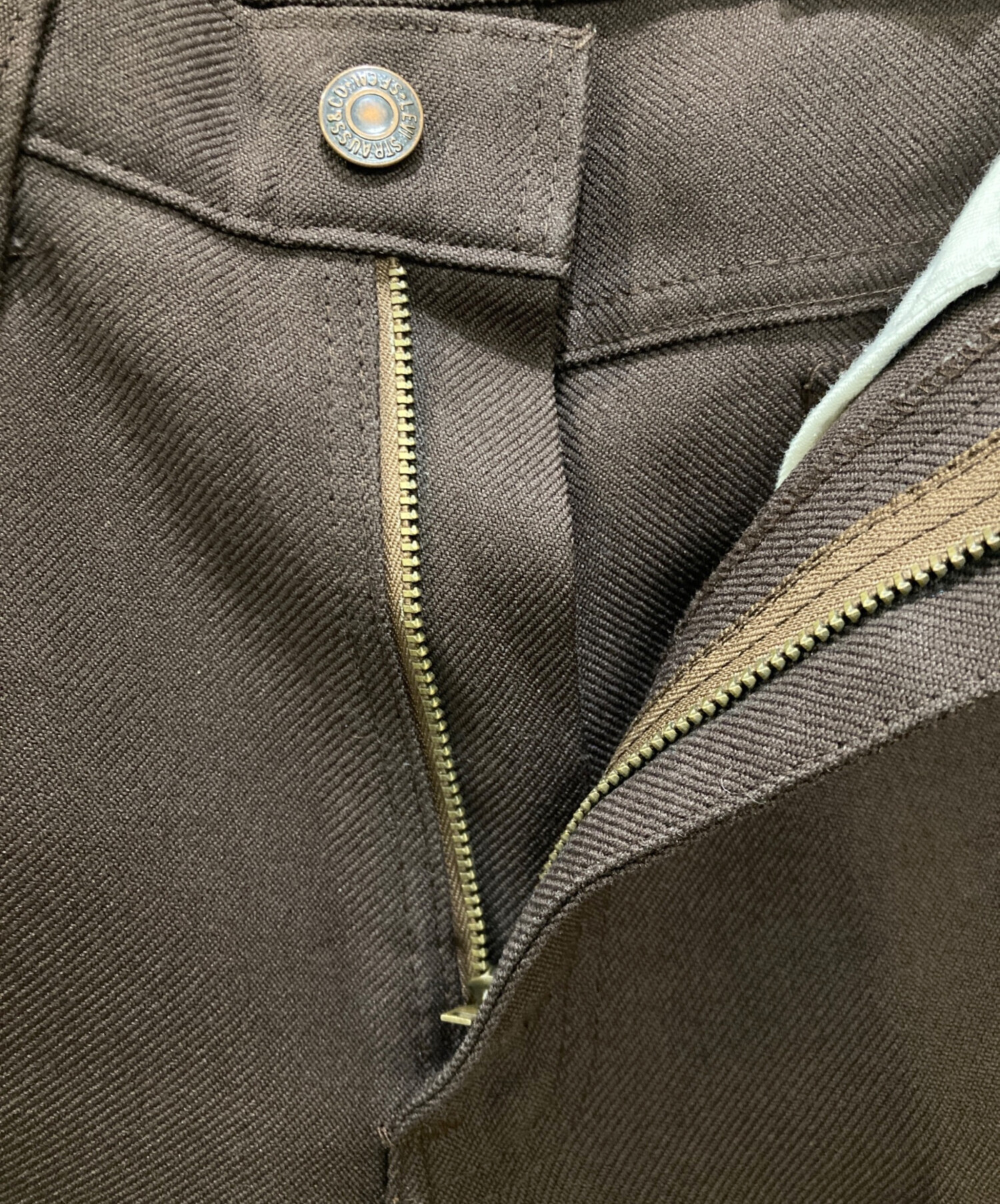 中古・古着通販】LEVI'S (リーバイス) 90S スタプレパンツ ブラウン