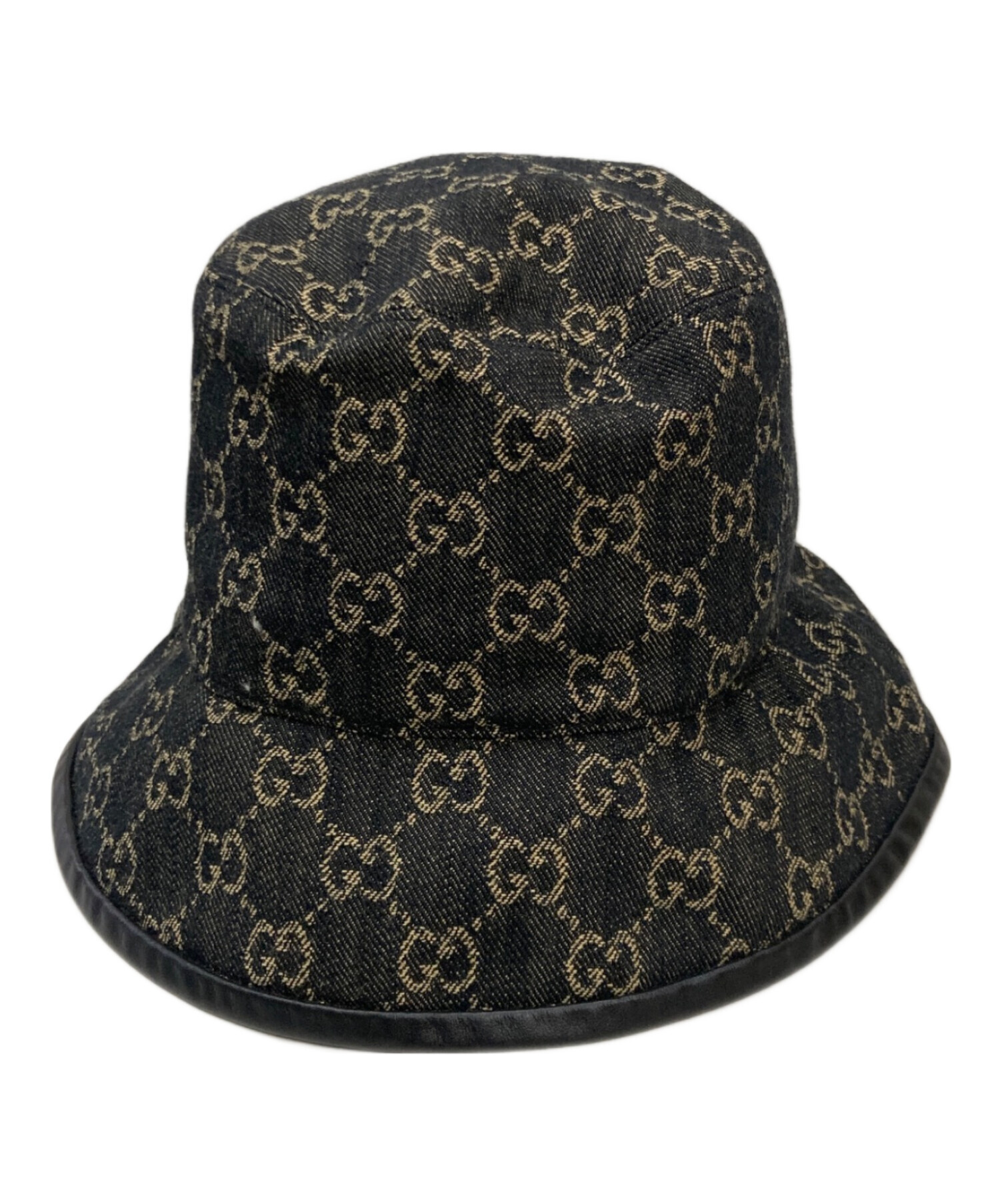 中古・古着通販】GUCCI (グッチ) GGキャンバス デニムジャガードハット