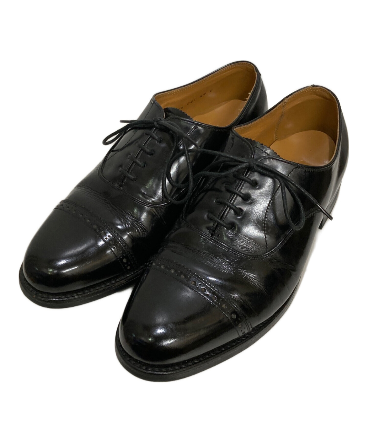 中古・古着通販】REGAL (リーガル) ストレートチップシューズ ブラック