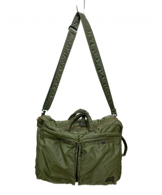 中古・古着通販】PORTER (ポーター) 3WAYビジネスリュック オリーブ