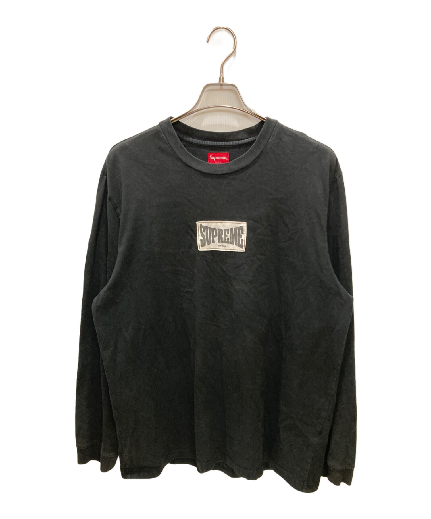 中古・古着通販】SUPREME (シュプリーム) Woven Label L/S Top / 長袖T