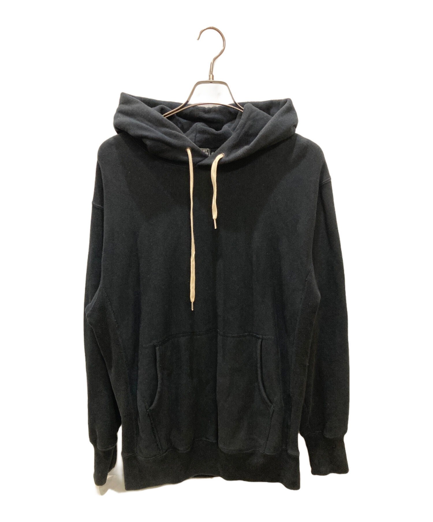 レア✨ヒステリックグラマー 2way ワッペン フードファー フリーサイズ 黒 中古・古着通販】Hysteric Glamour (ヒステリックグラマー) TRIANGLE