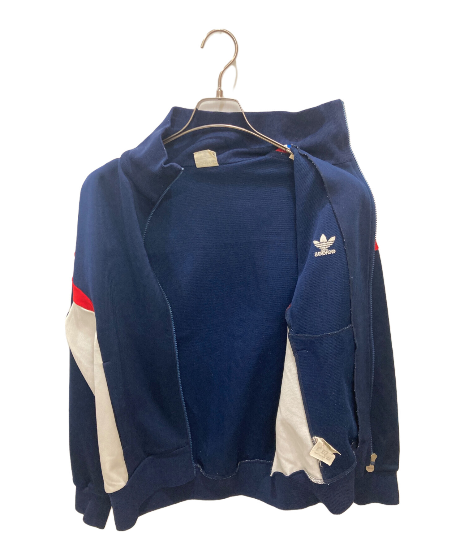 中古・古着通販】adidas (アディダス) トラックジャケット ネイビー