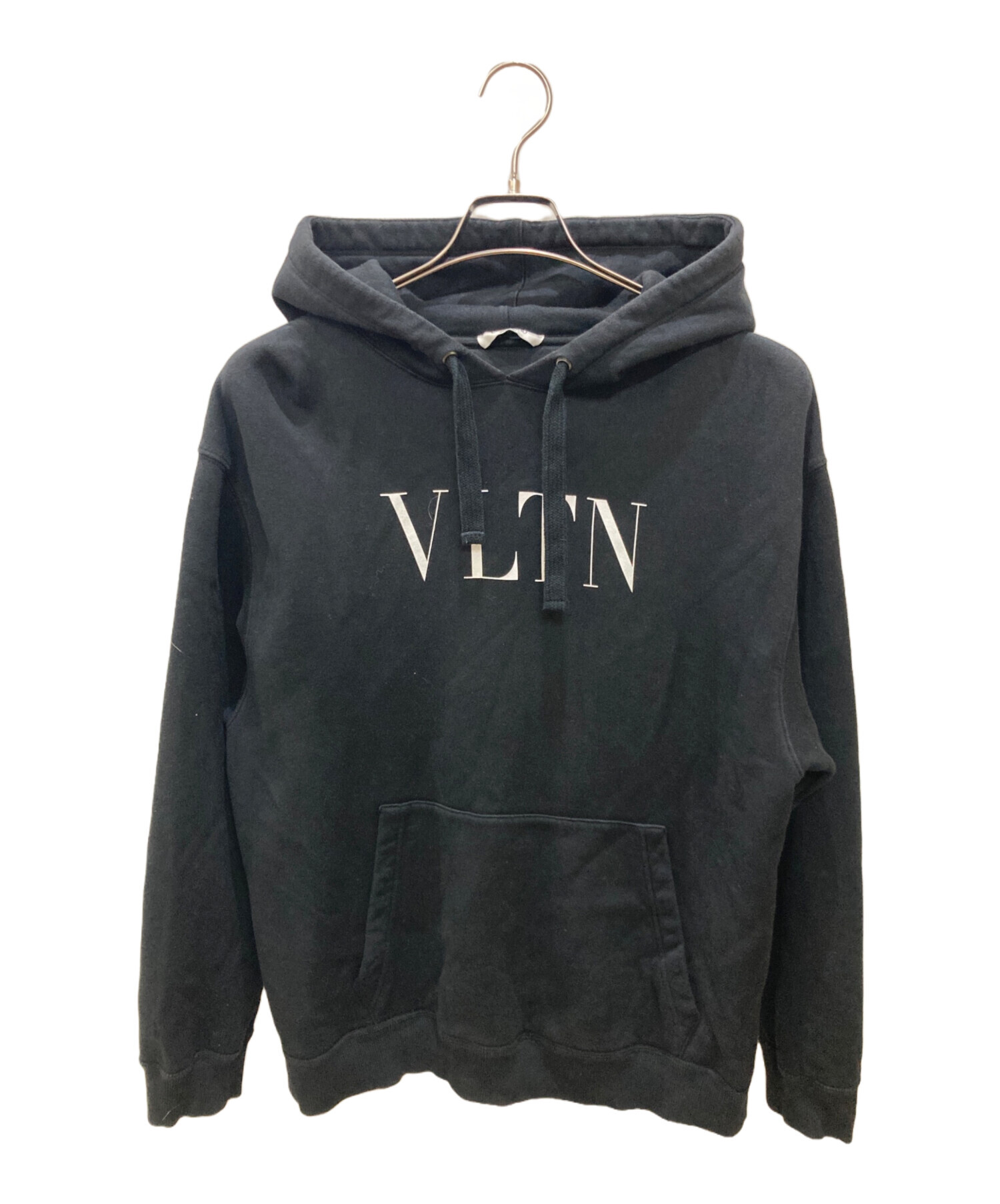 ヴァレンティノパーカー　正規品 中古・古着通販】VALENTINO (ヴァレンティノ) VLTN ロゴ パーカー