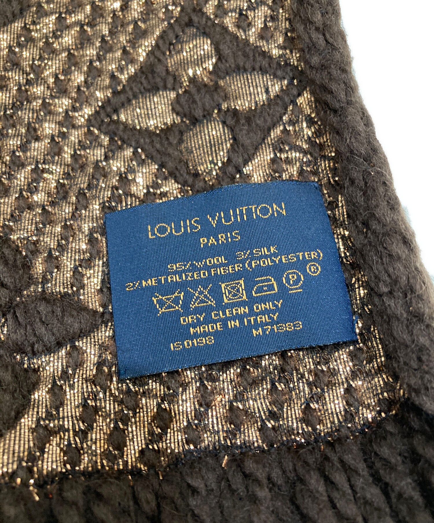 中古・古着通販】LOUIS VUITTON (ルイ ヴィトン) エシャルプ ロゴ